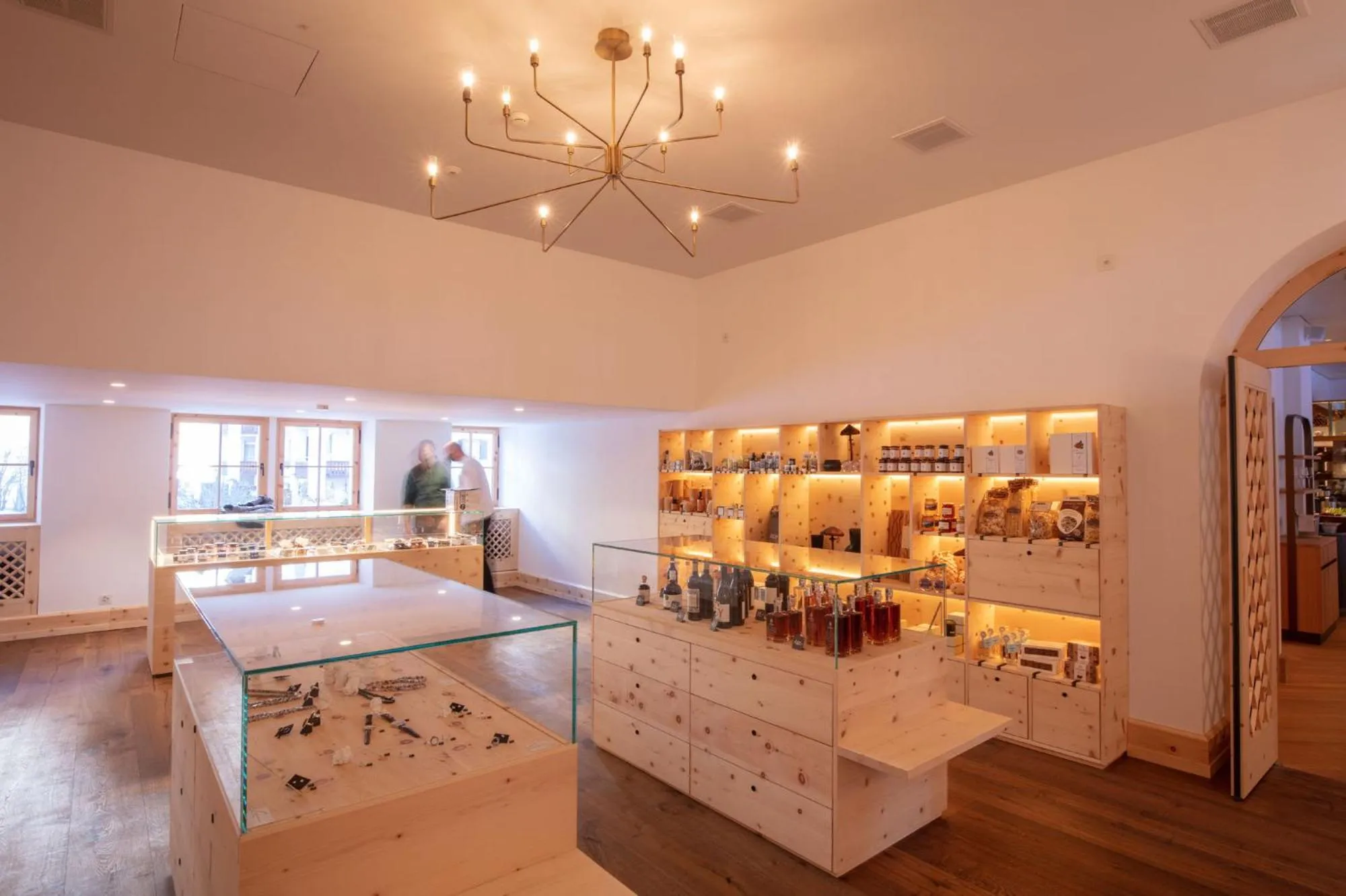 Lobby or reception in Parkhotel Margna Superior