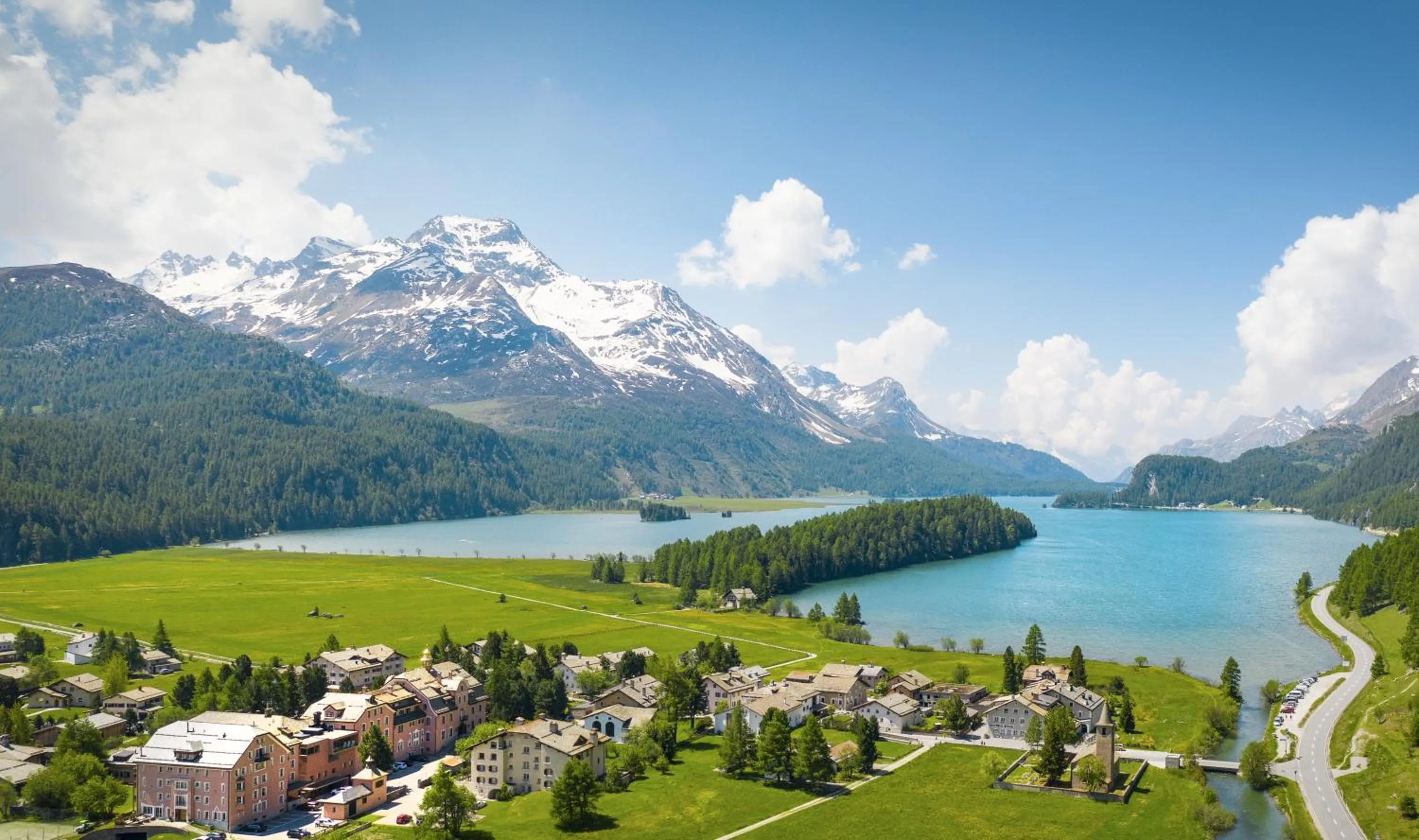 Natural landscape in Parkhotel Margna Superior