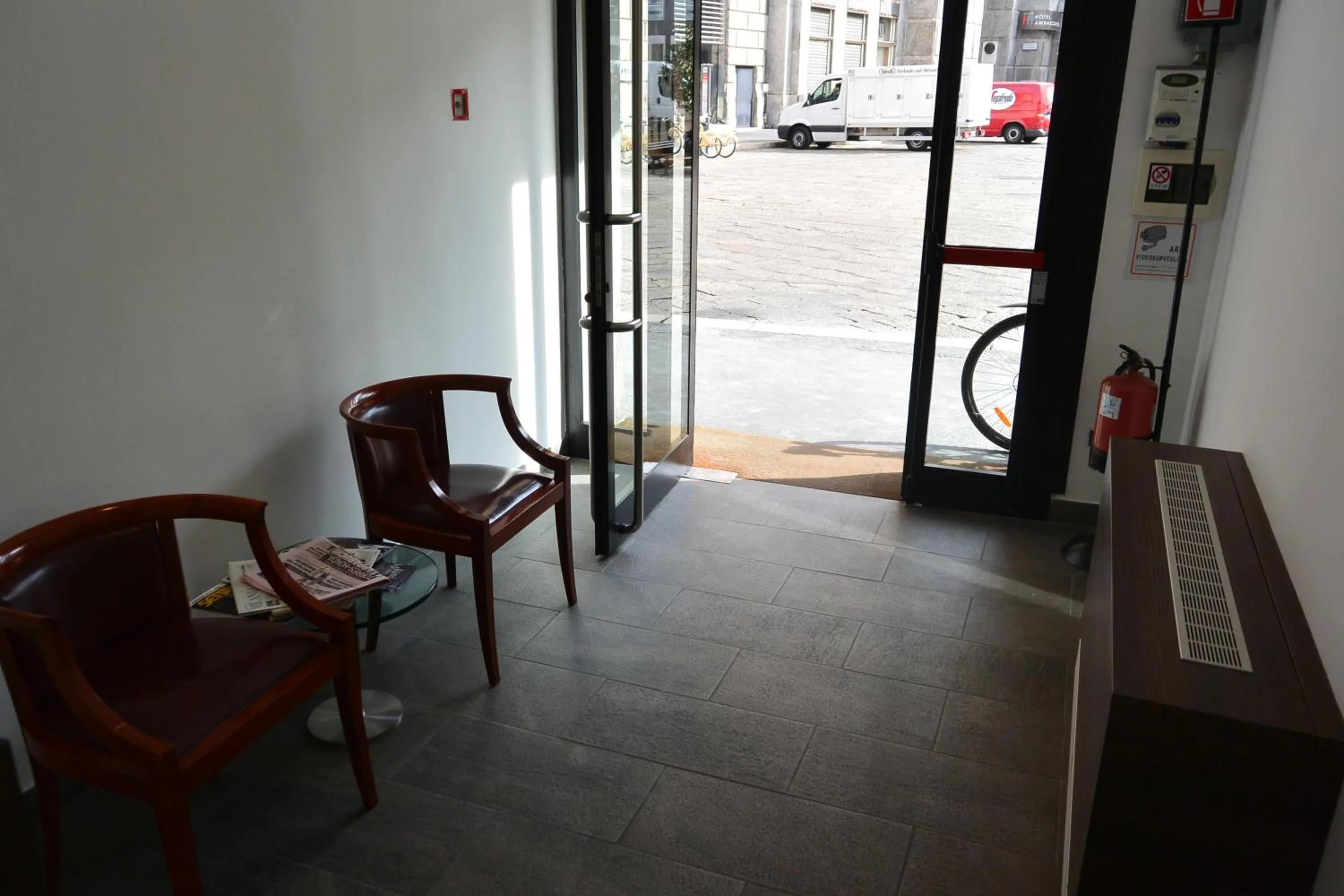 Lobby or reception in Hotel Nuovo