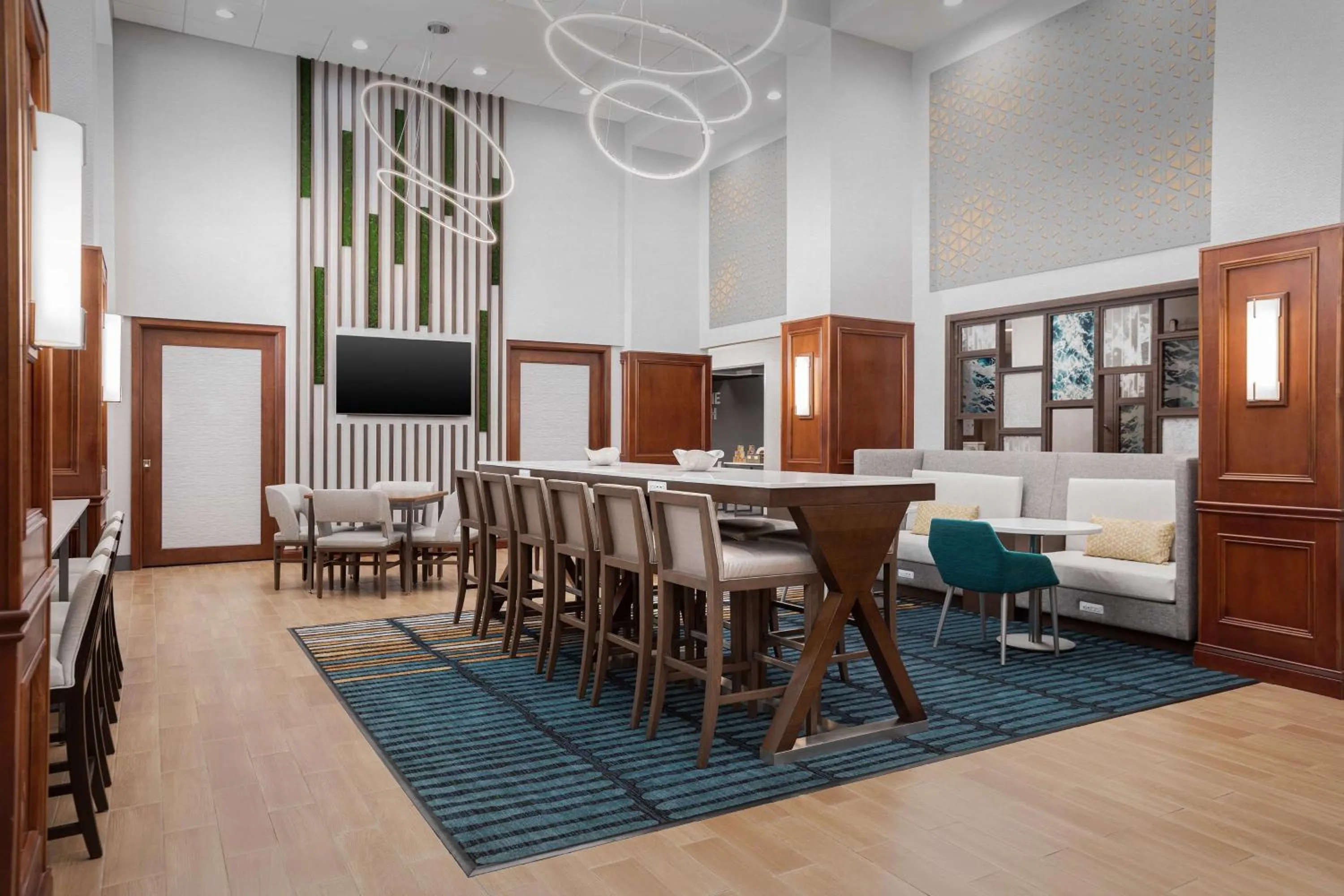 Lobby or reception in Hampton Inn & Suites Atlanta-Six Flags