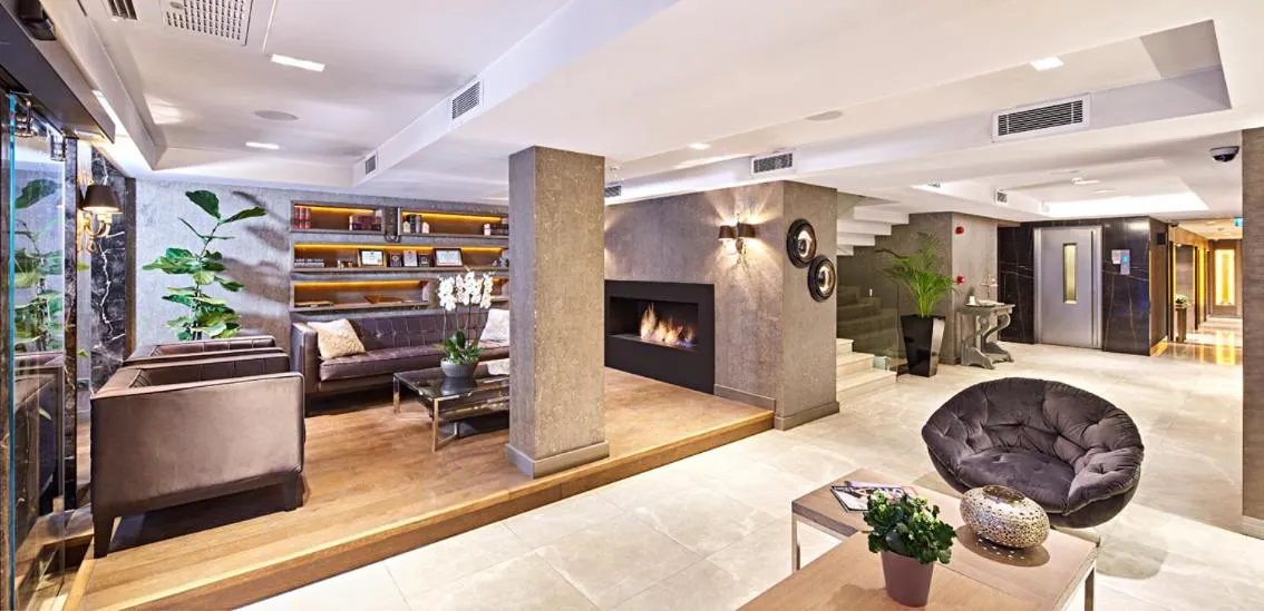 Lobby or reception in The New Hotel Zeybek