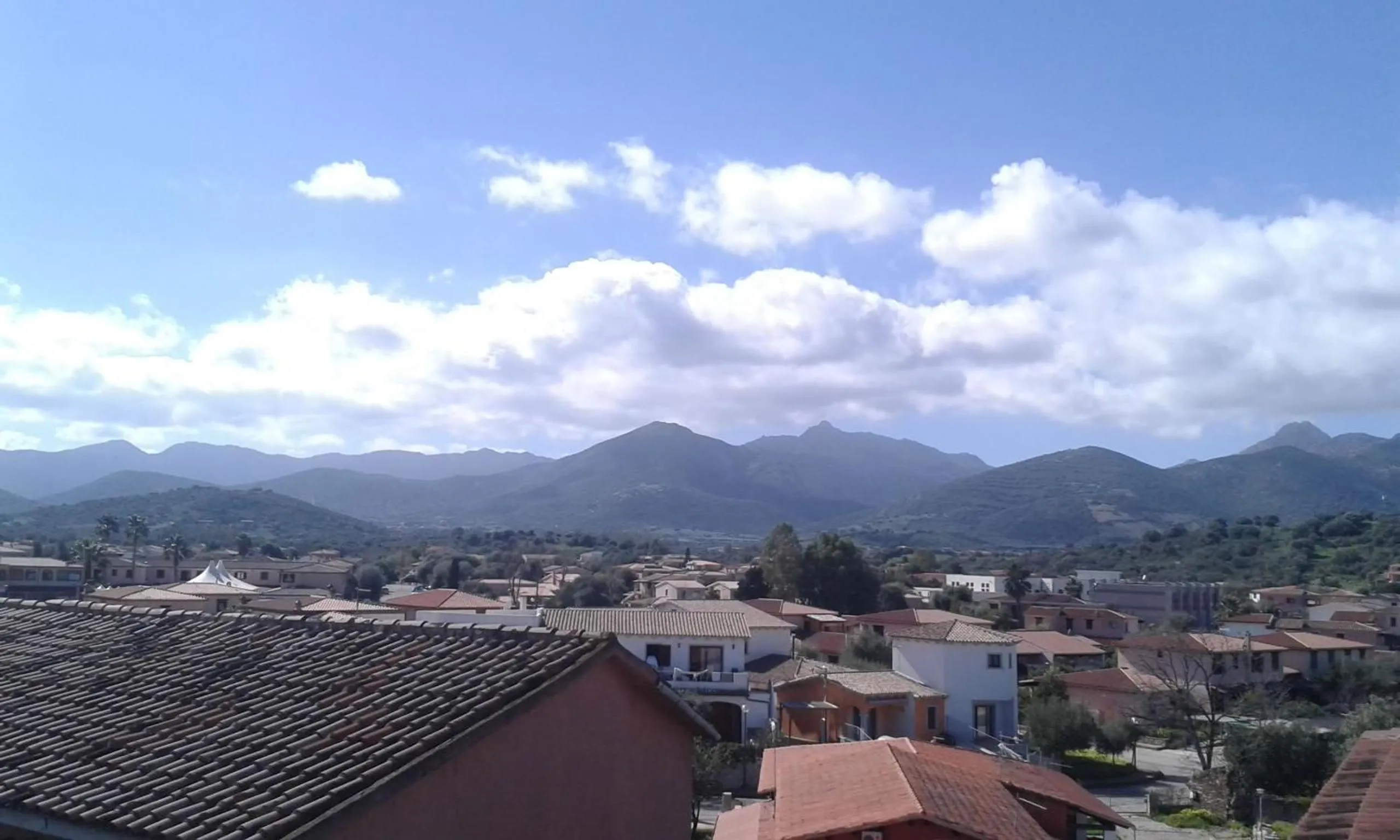 Mountain view in b&b Florian