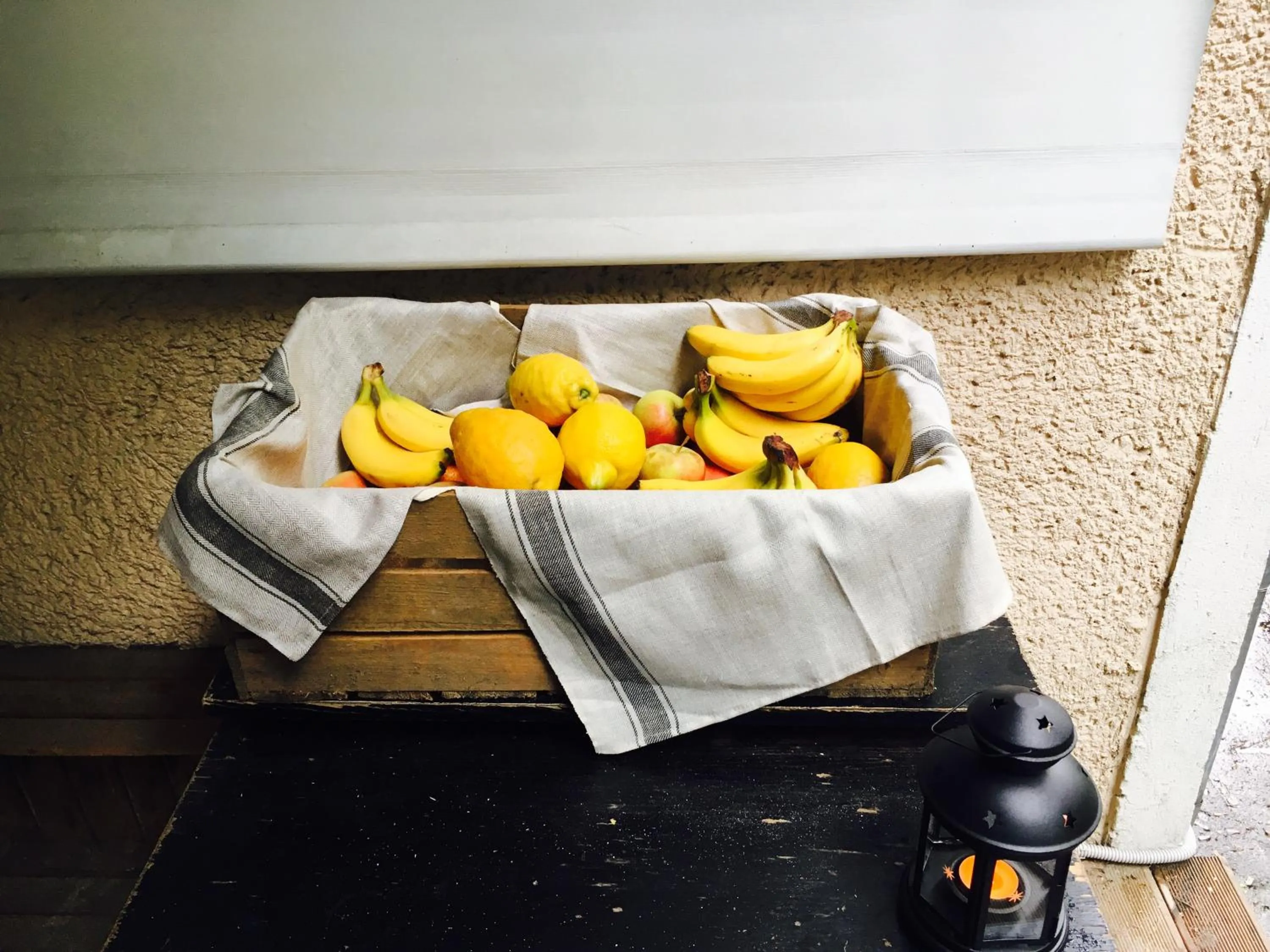 Buffet breakfast in Downtown Forest Hostel & Camping