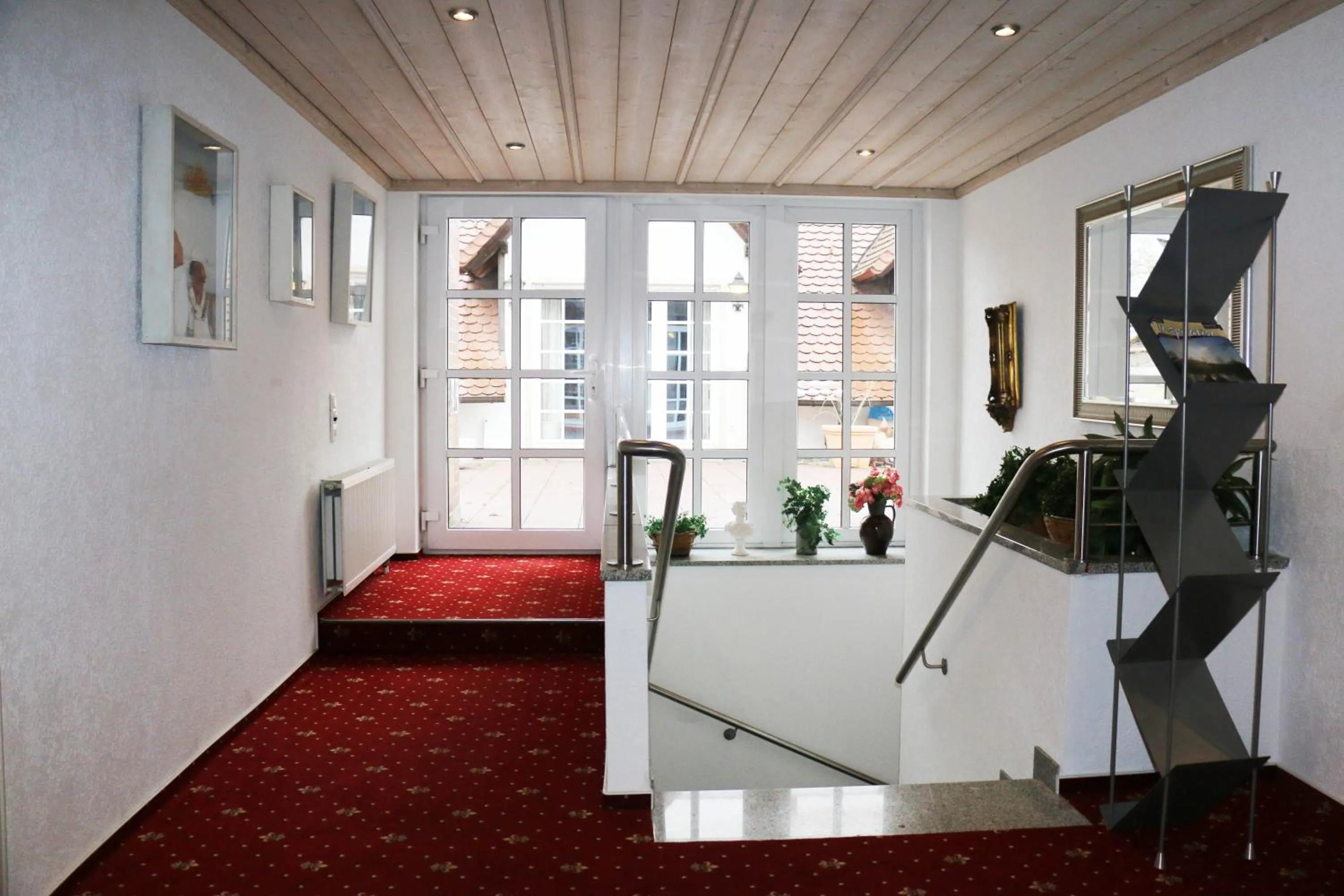 Balcony/Terrace in Landhotel Rangau Gasthof & Brennerei