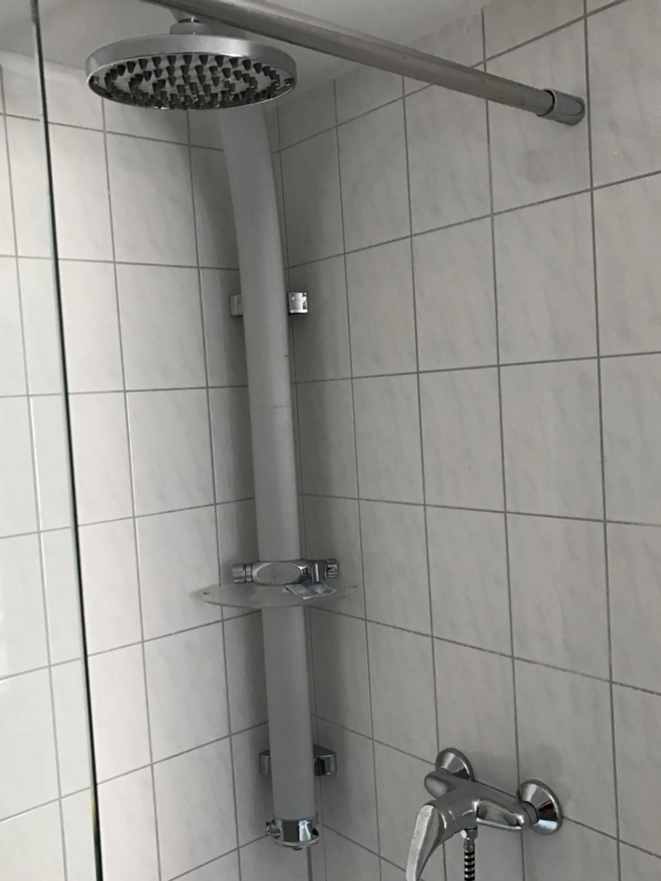 Shower in Landhotel Rangau Gasthof & Brennerei