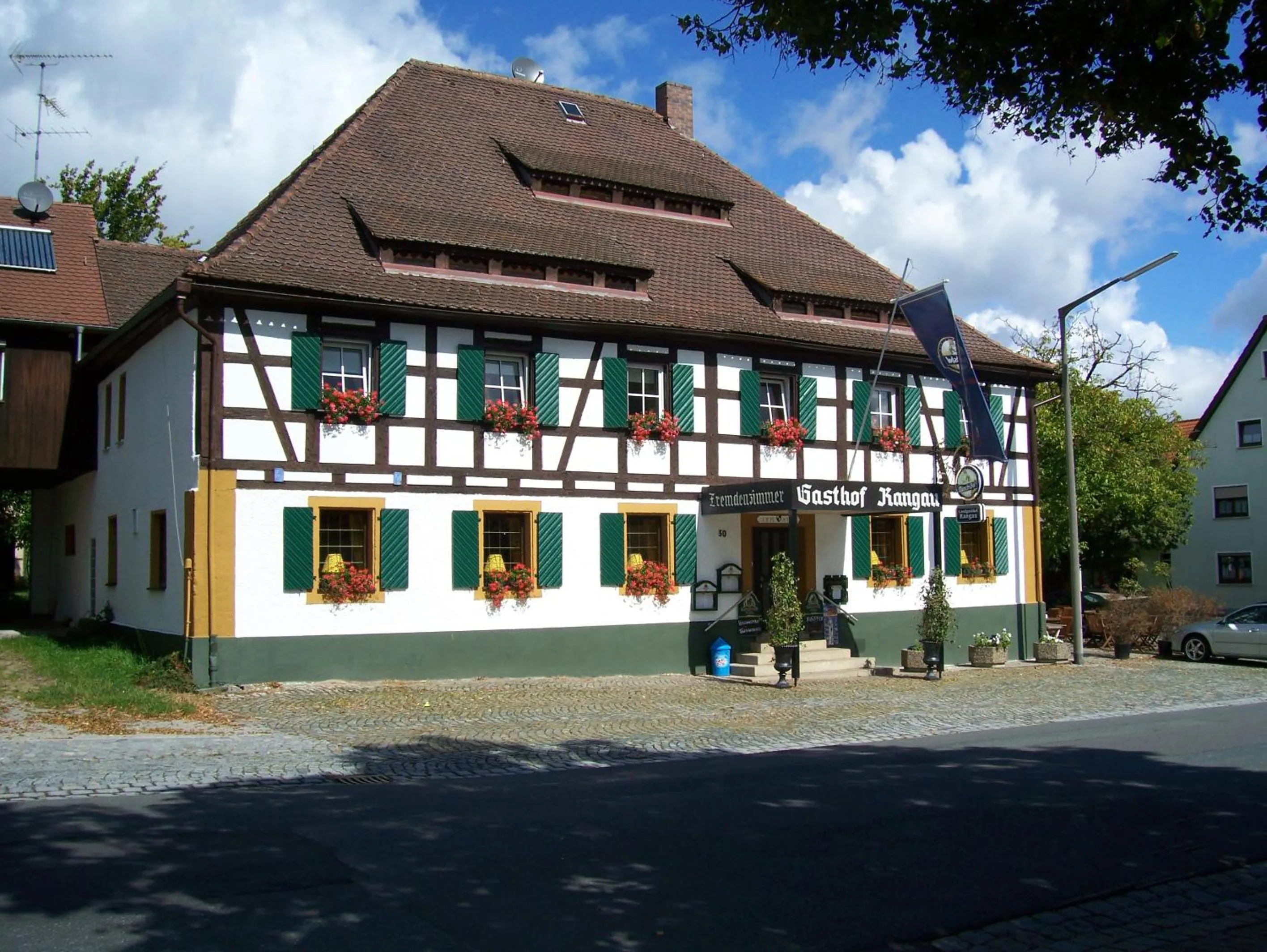 Facade/entrance in Landhotel Rangau Gasthof & Brennerei