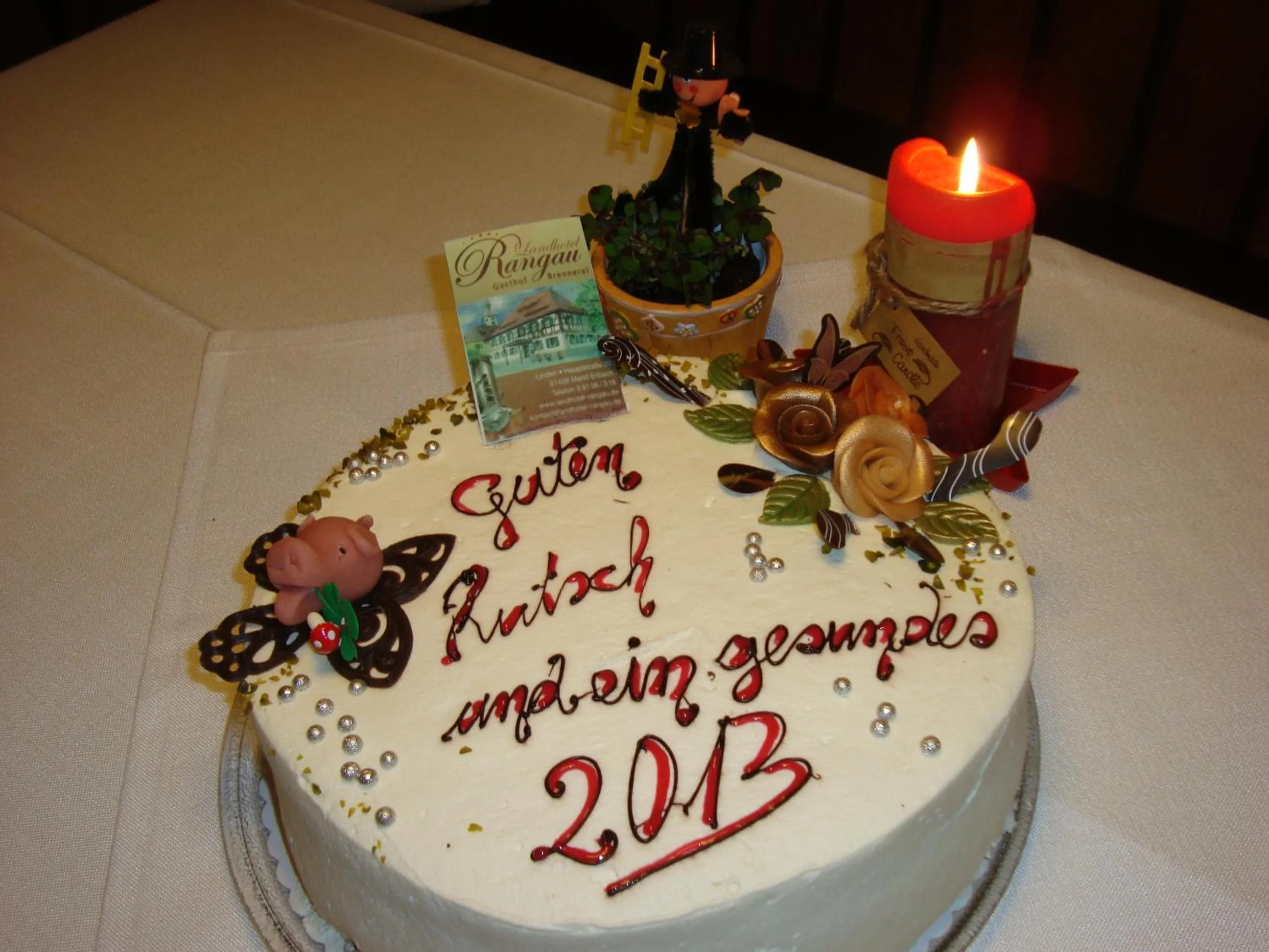 Winter in Landhotel Rangau Gasthof & Brennerei