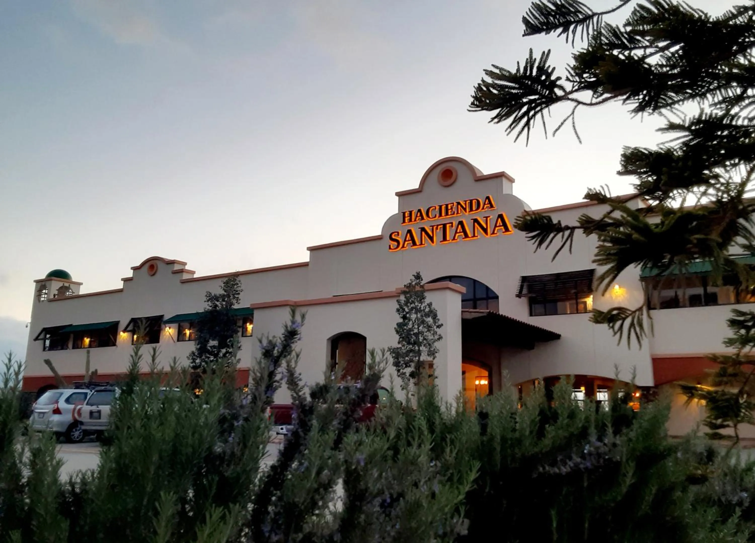 Property building in Hotel Hacienda Santana