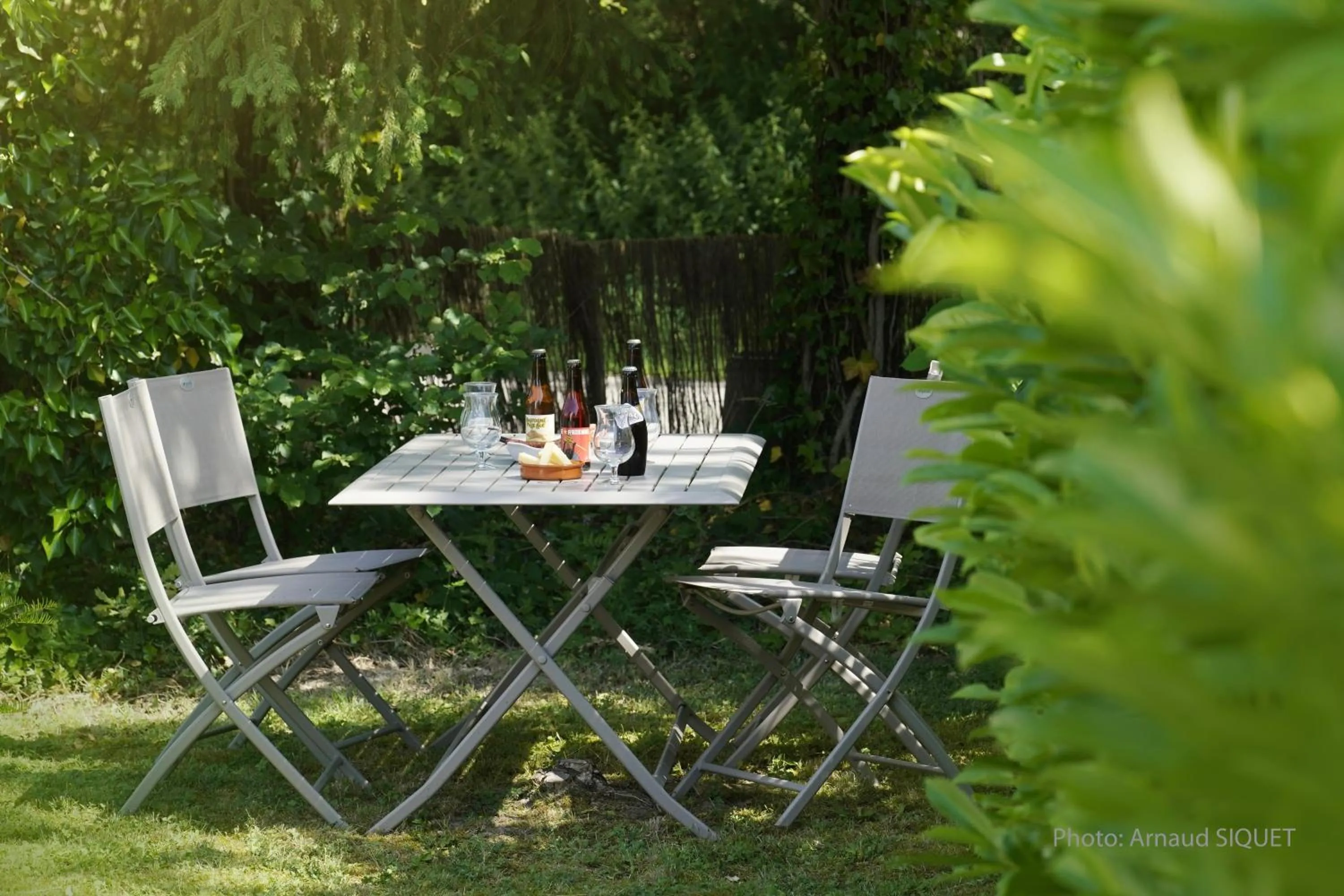 Patio in Le jardin des Biches
