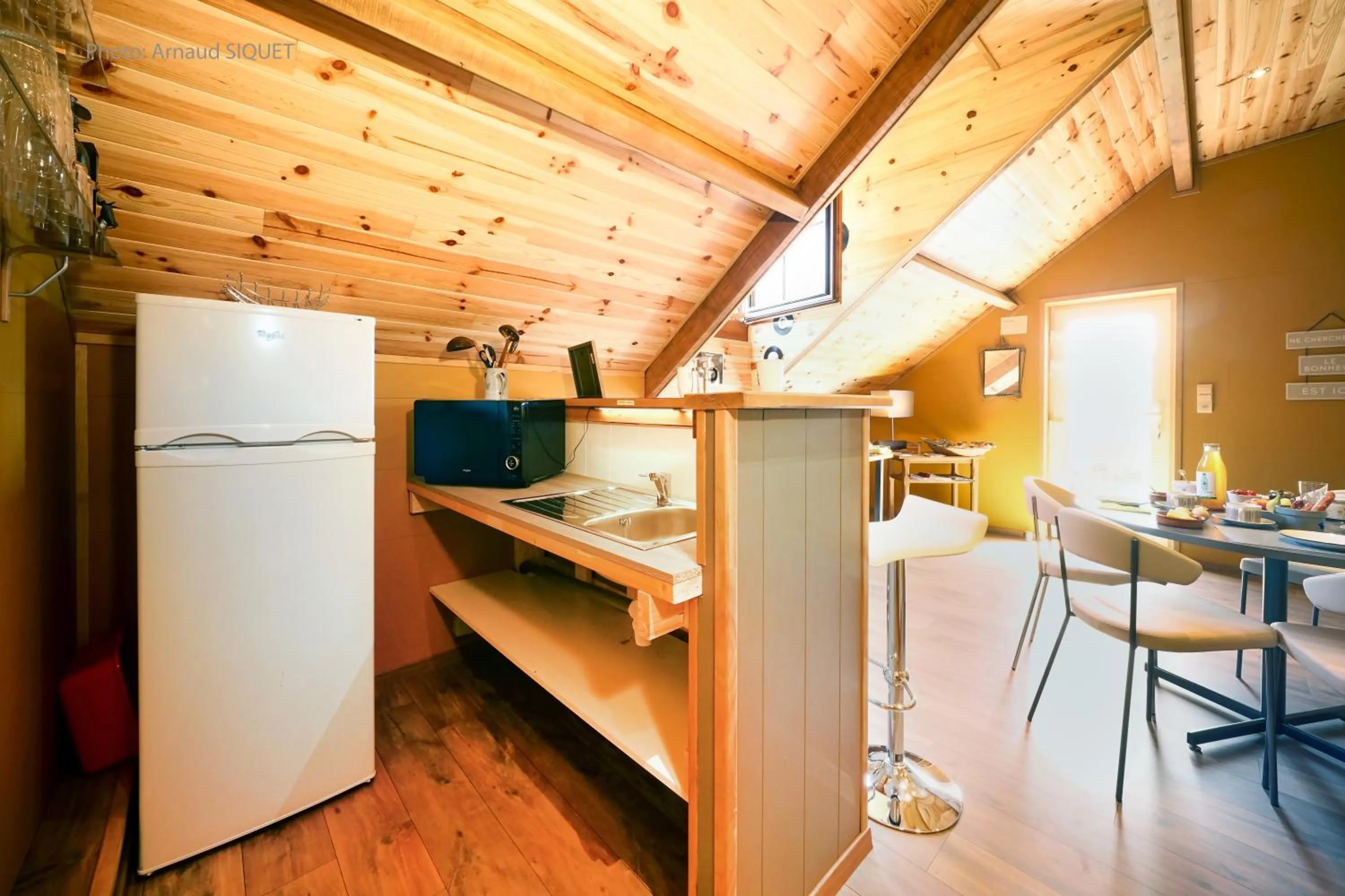 Kitchen or kitchenette in Le jardin des Biches