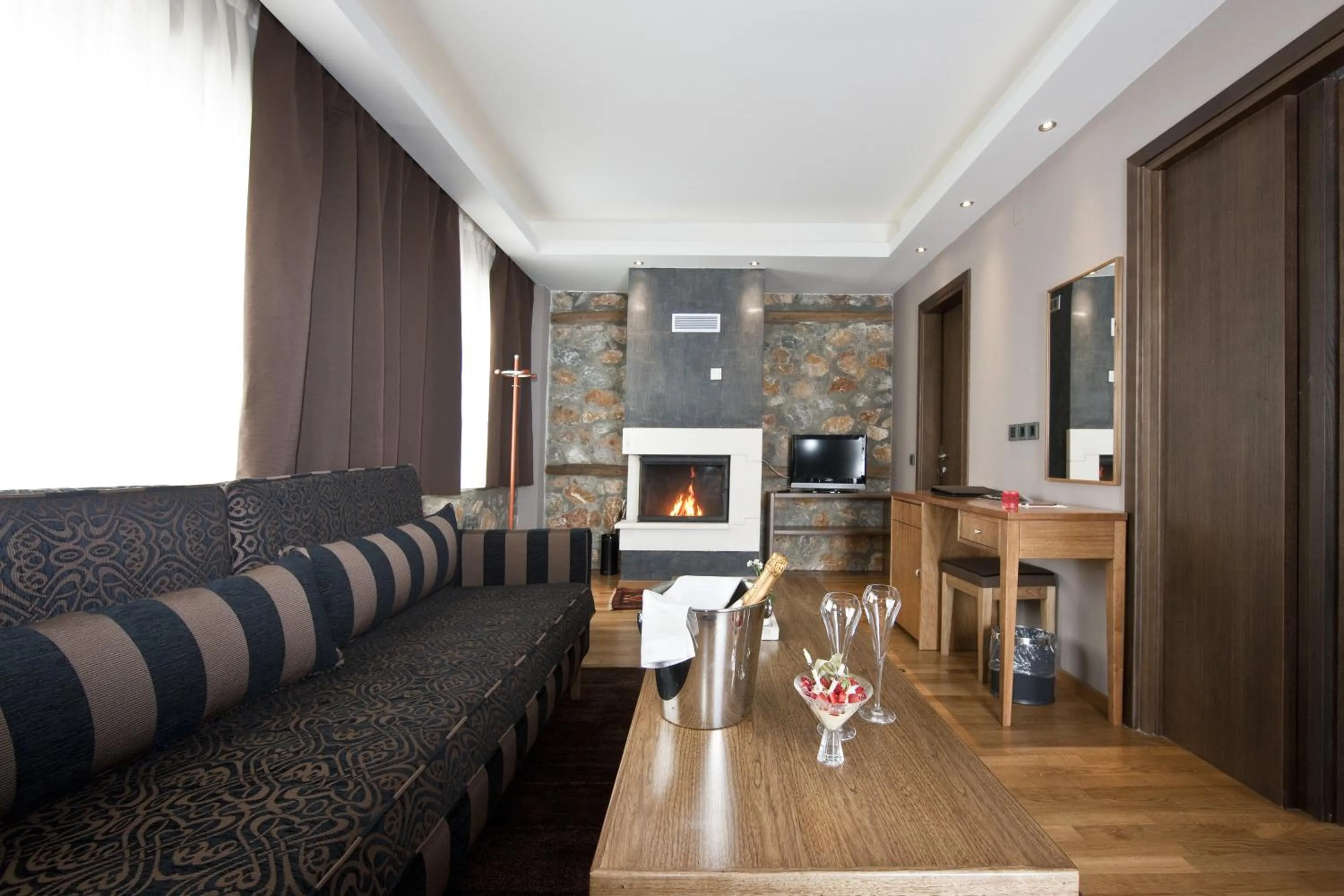 Seating area in Miramonte Chalet Hotel Spa