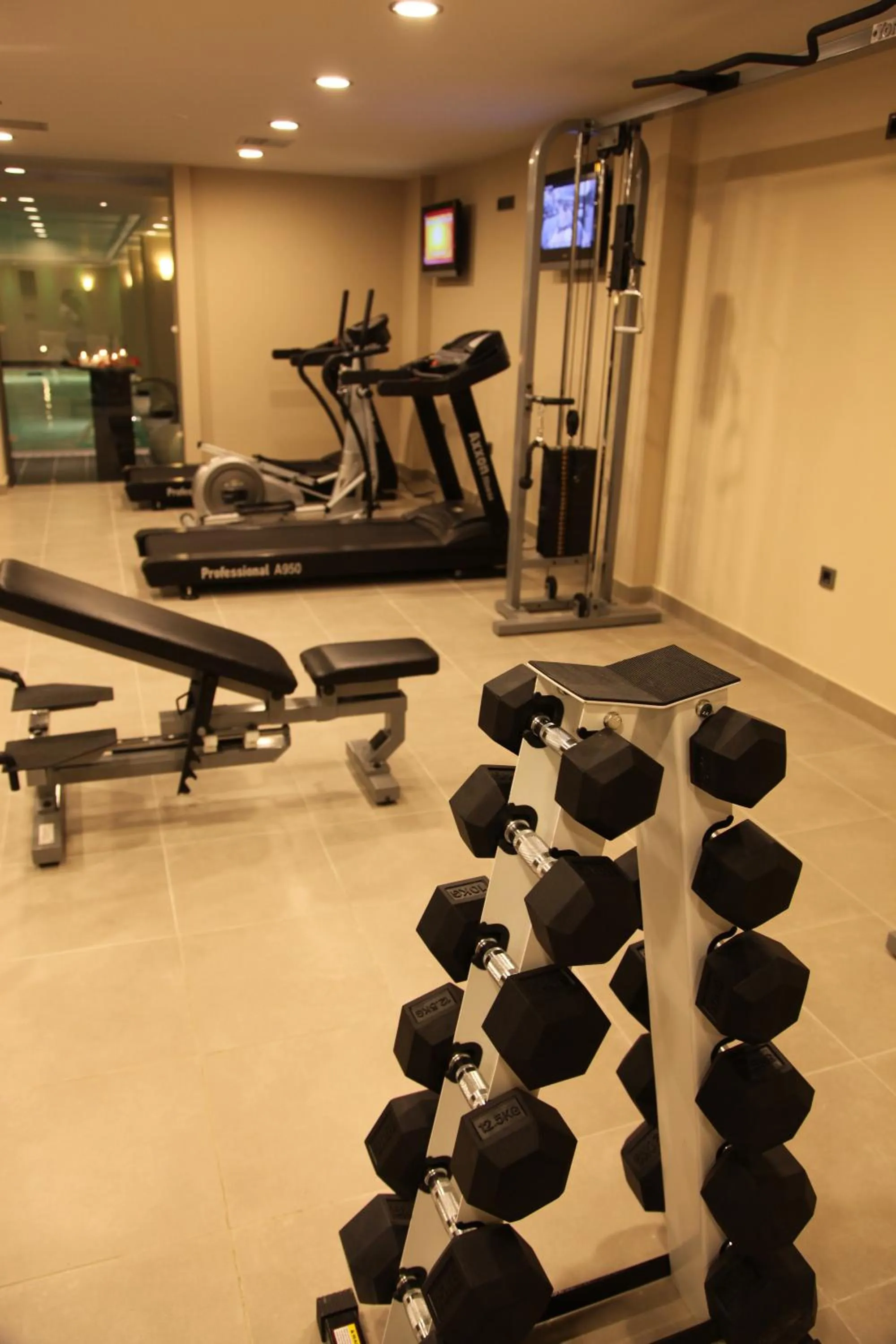 Fitness centre/facilities in Miramonte Chalet Hotel Spa