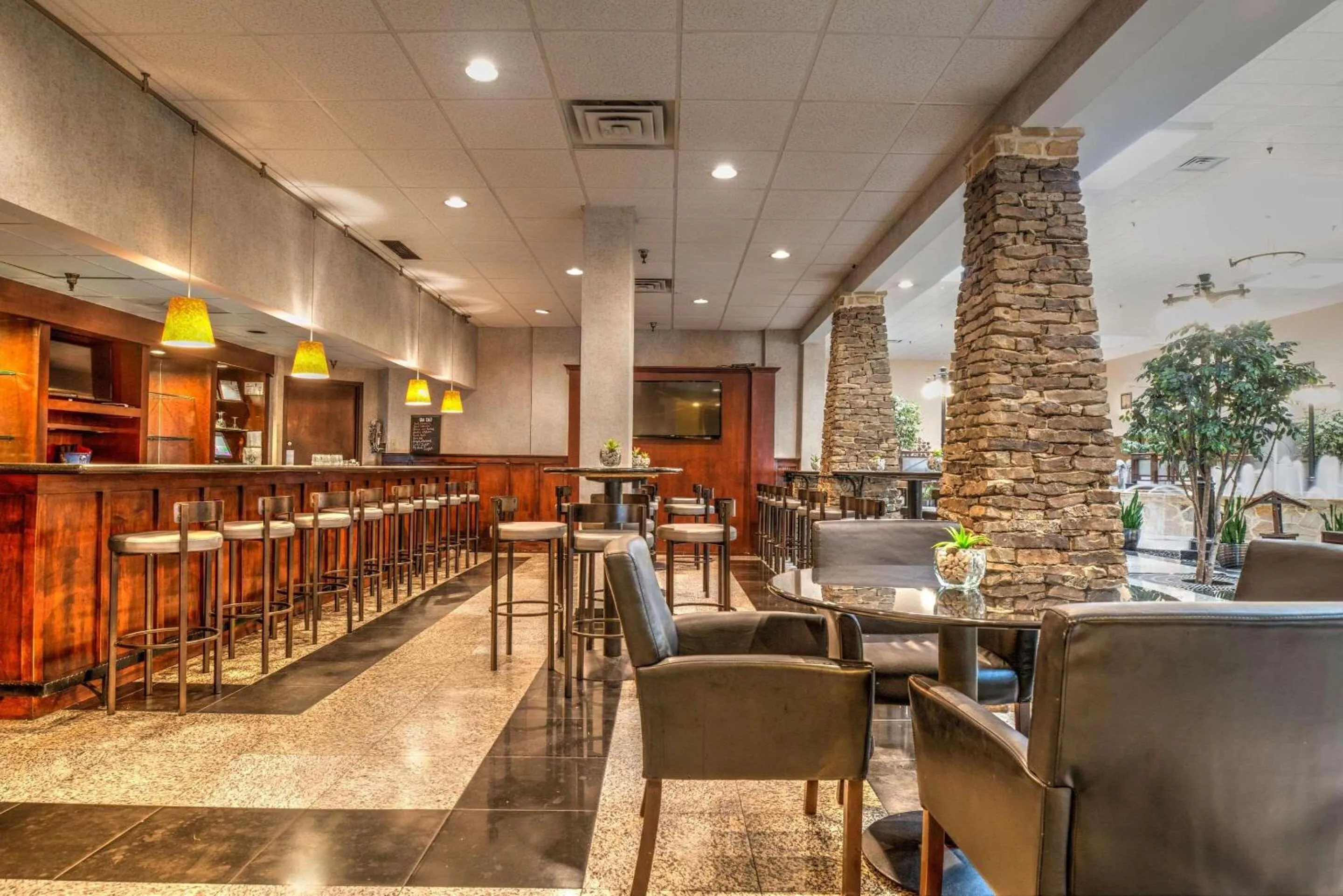 Lounge or bar in Radisson Hotel Fort Worth North-Fossil Creek