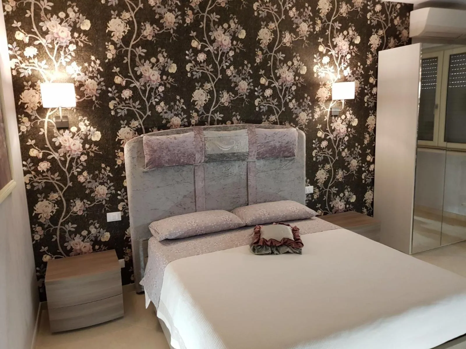 Bedroom, Bed in Le Cale' B&B