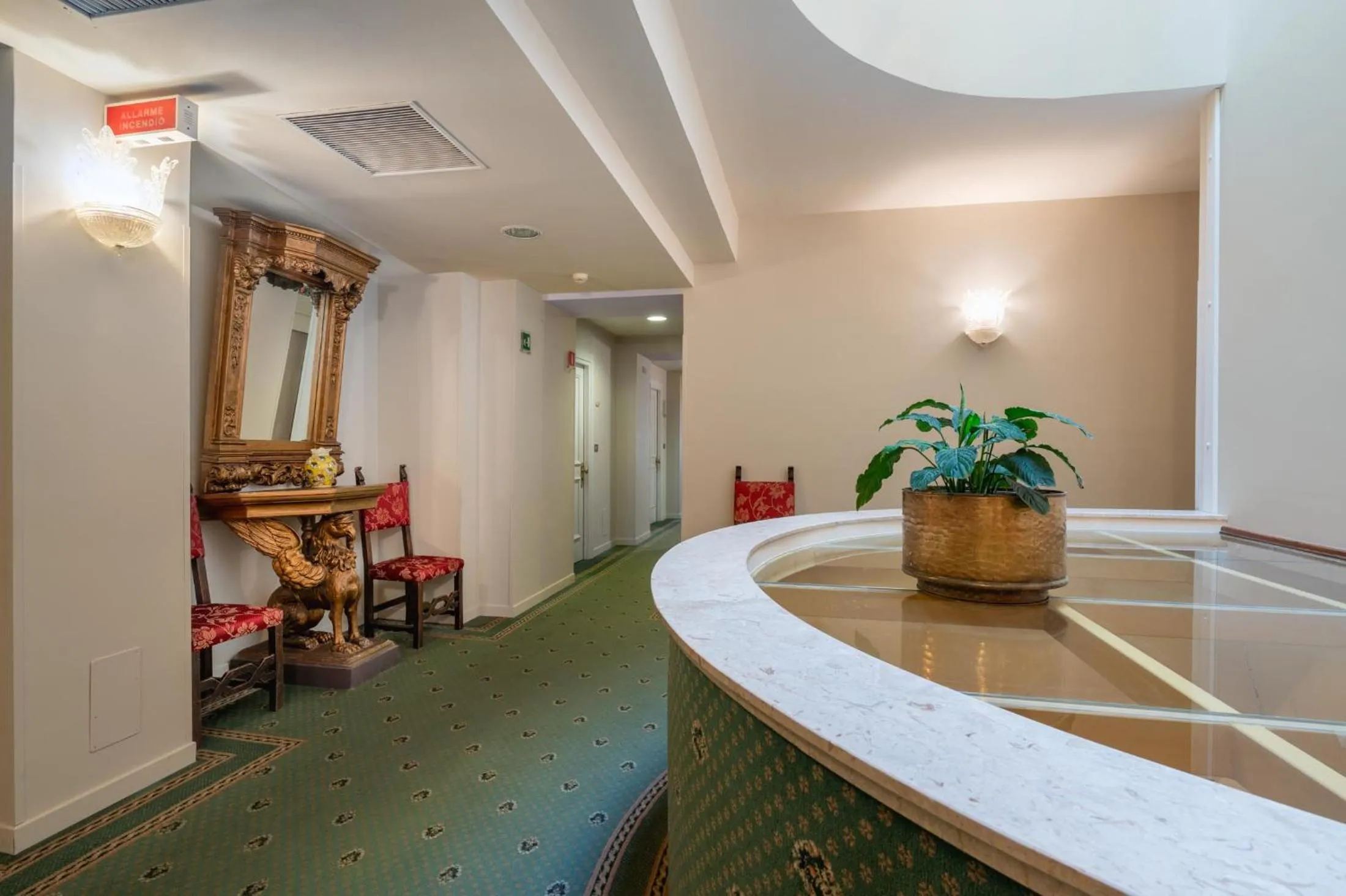 furniture in Excelsior Palace Hotel