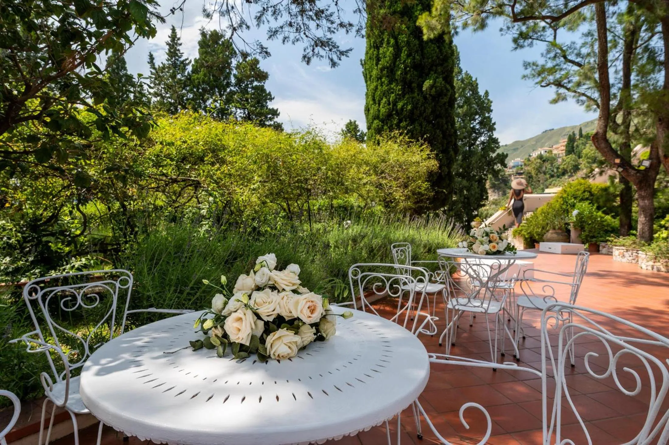 Garden in Excelsior Palace Hotel