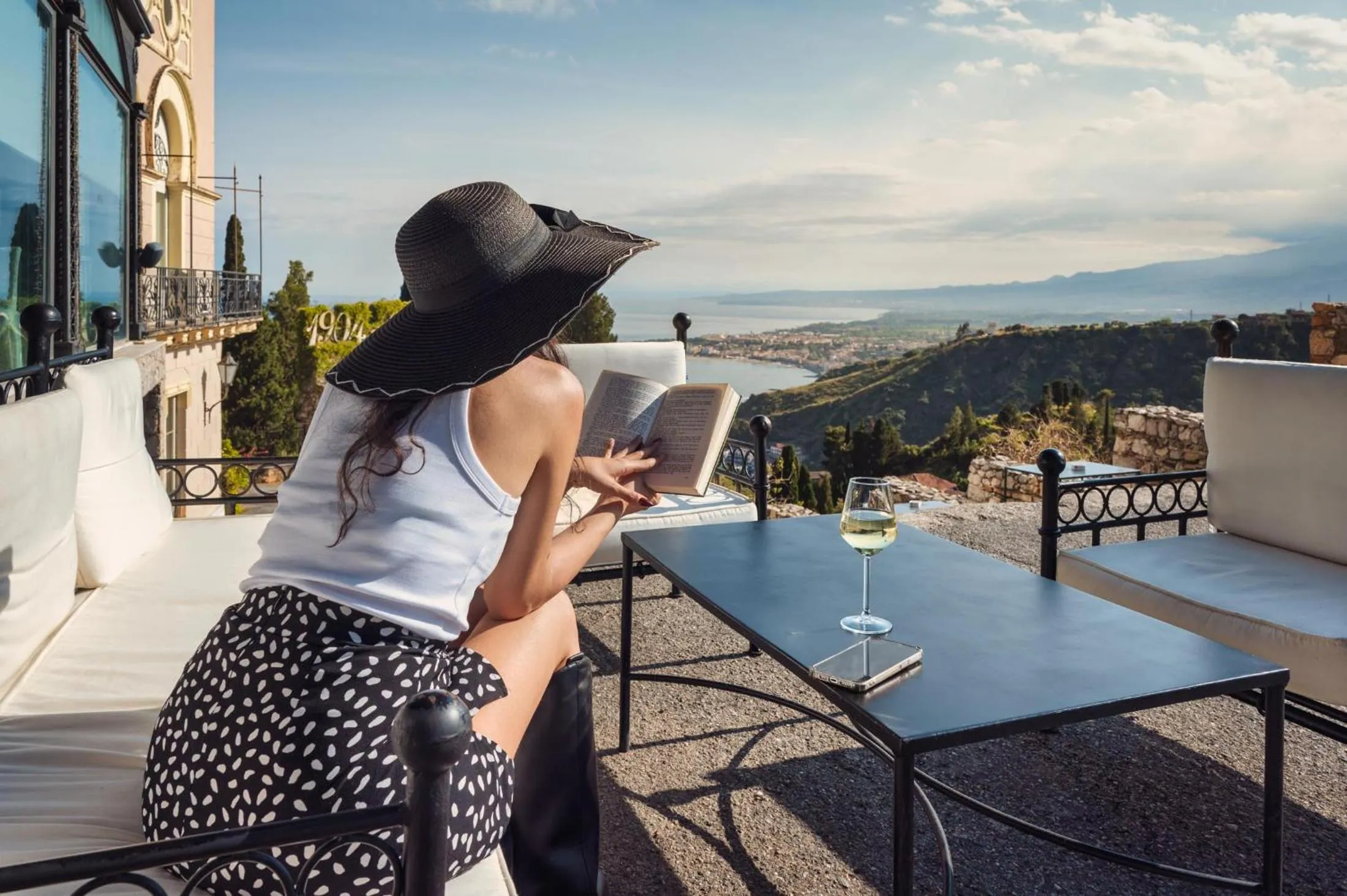People in Excelsior Palace Hotel