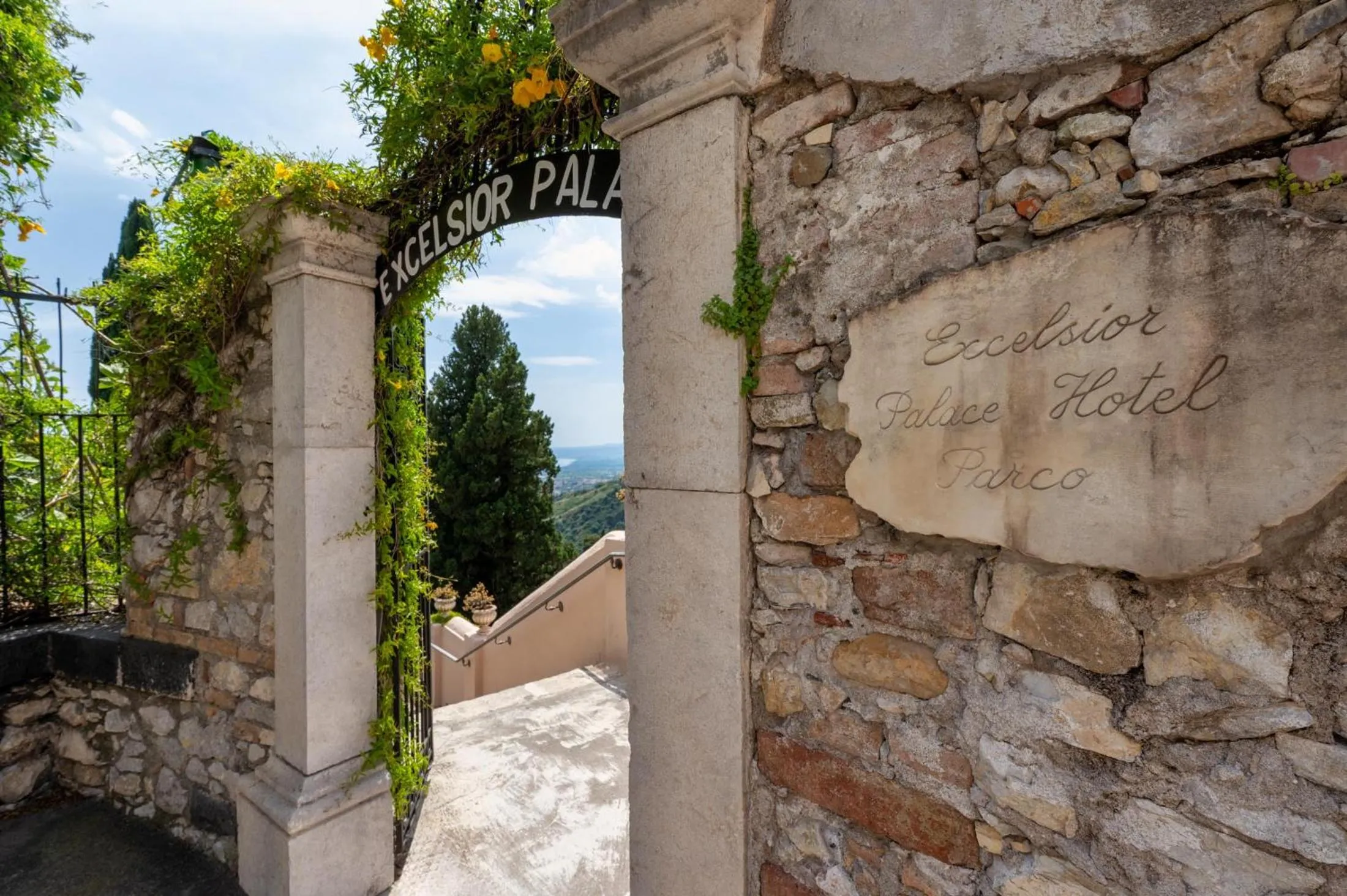 Garden in Excelsior Palace Hotel