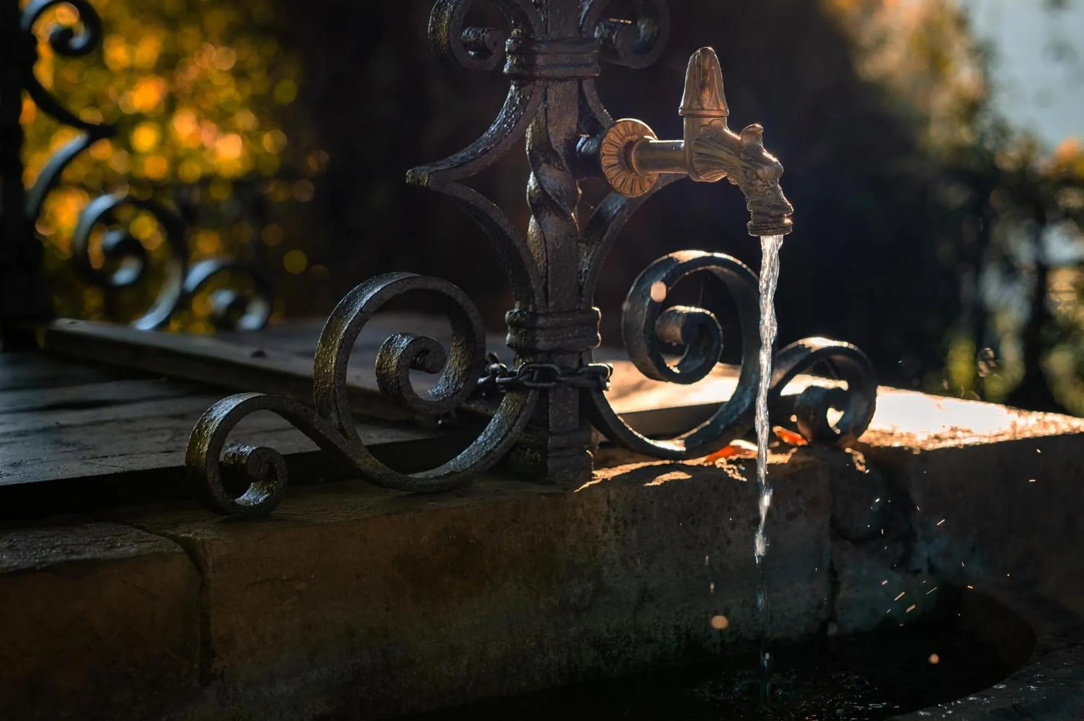 Patio in Excelsior Palace Hotel