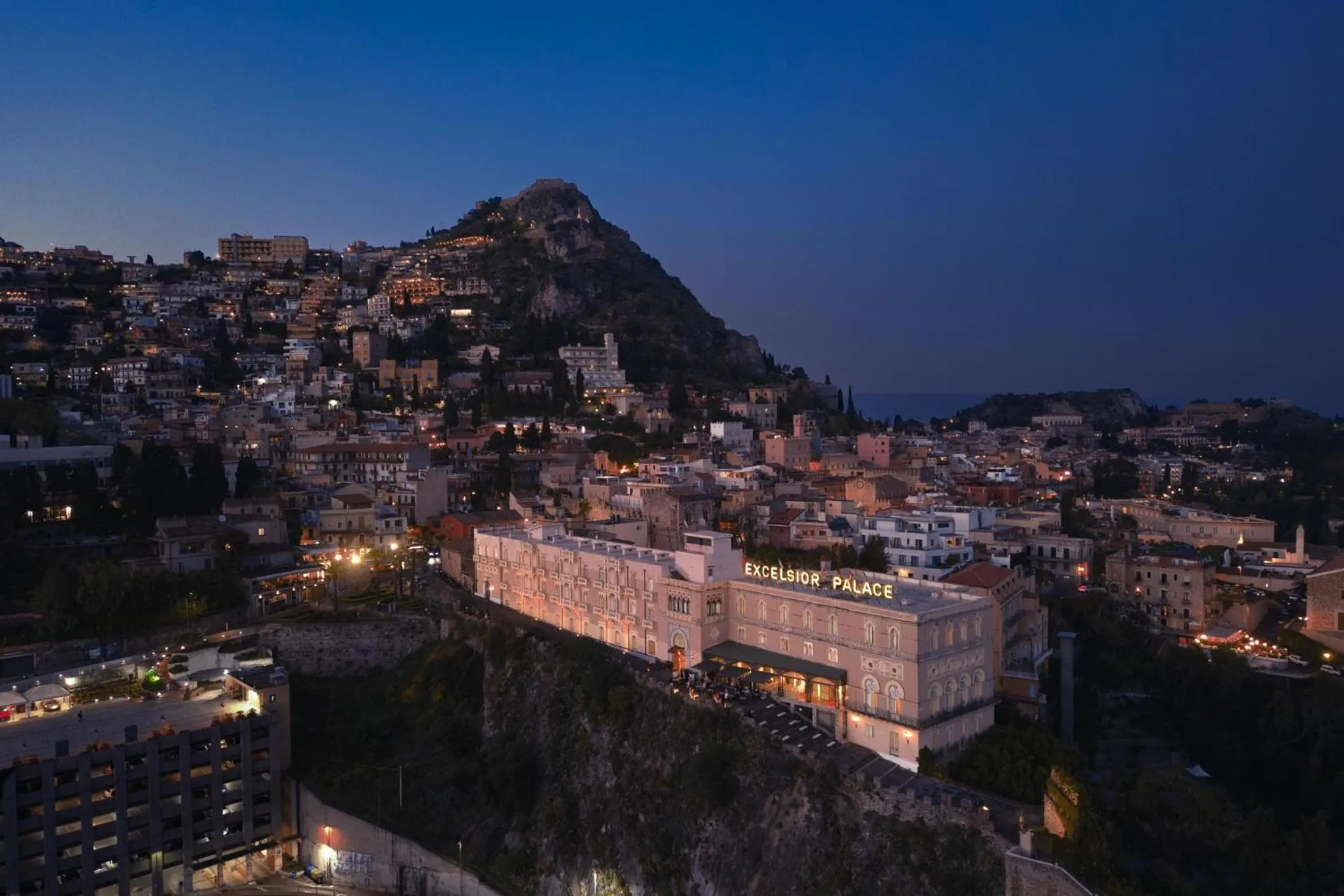 Facade/entrance in Excelsior Palace Hotel