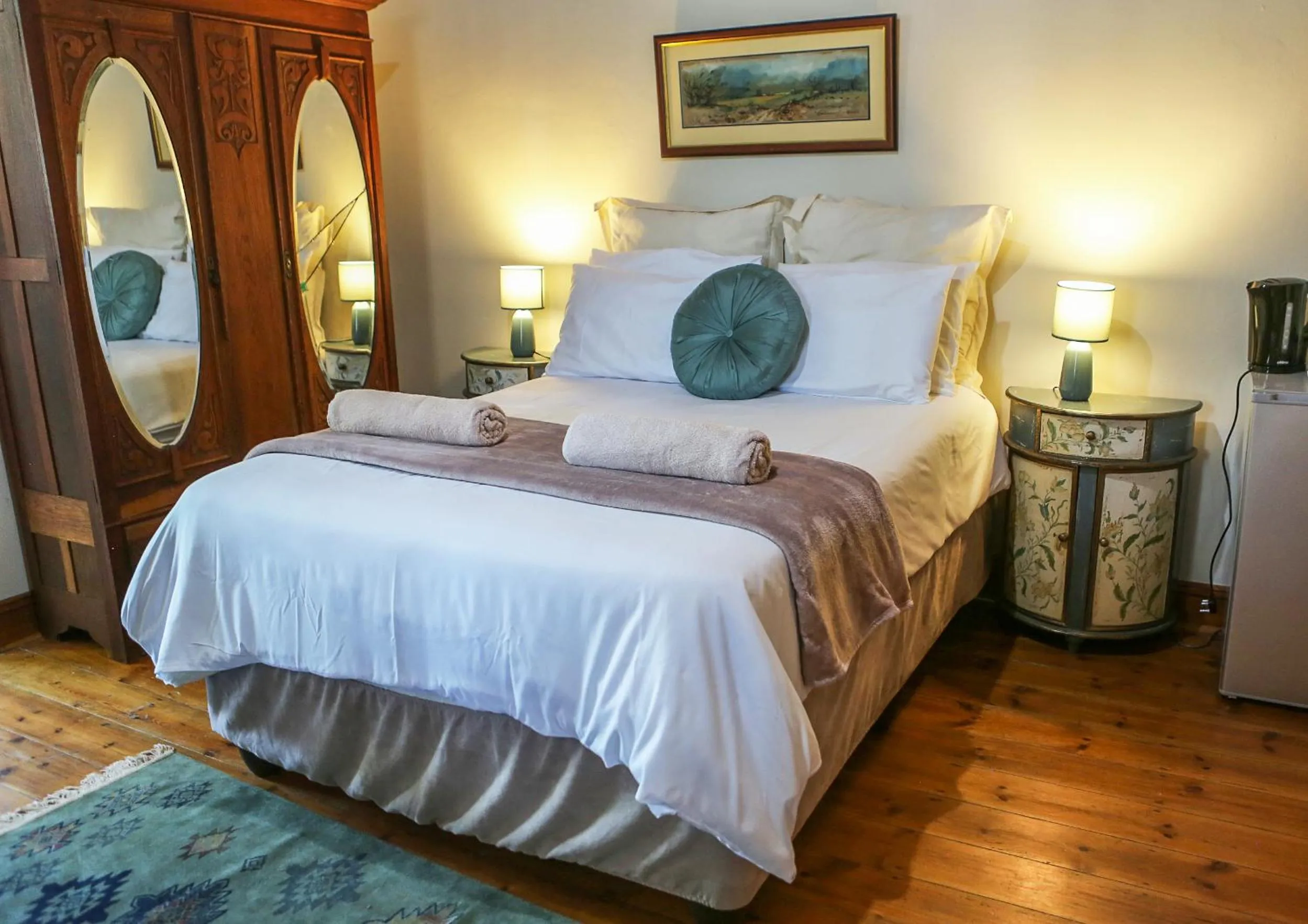 Bed in Mr Pell's House Self-Catering Accommodation