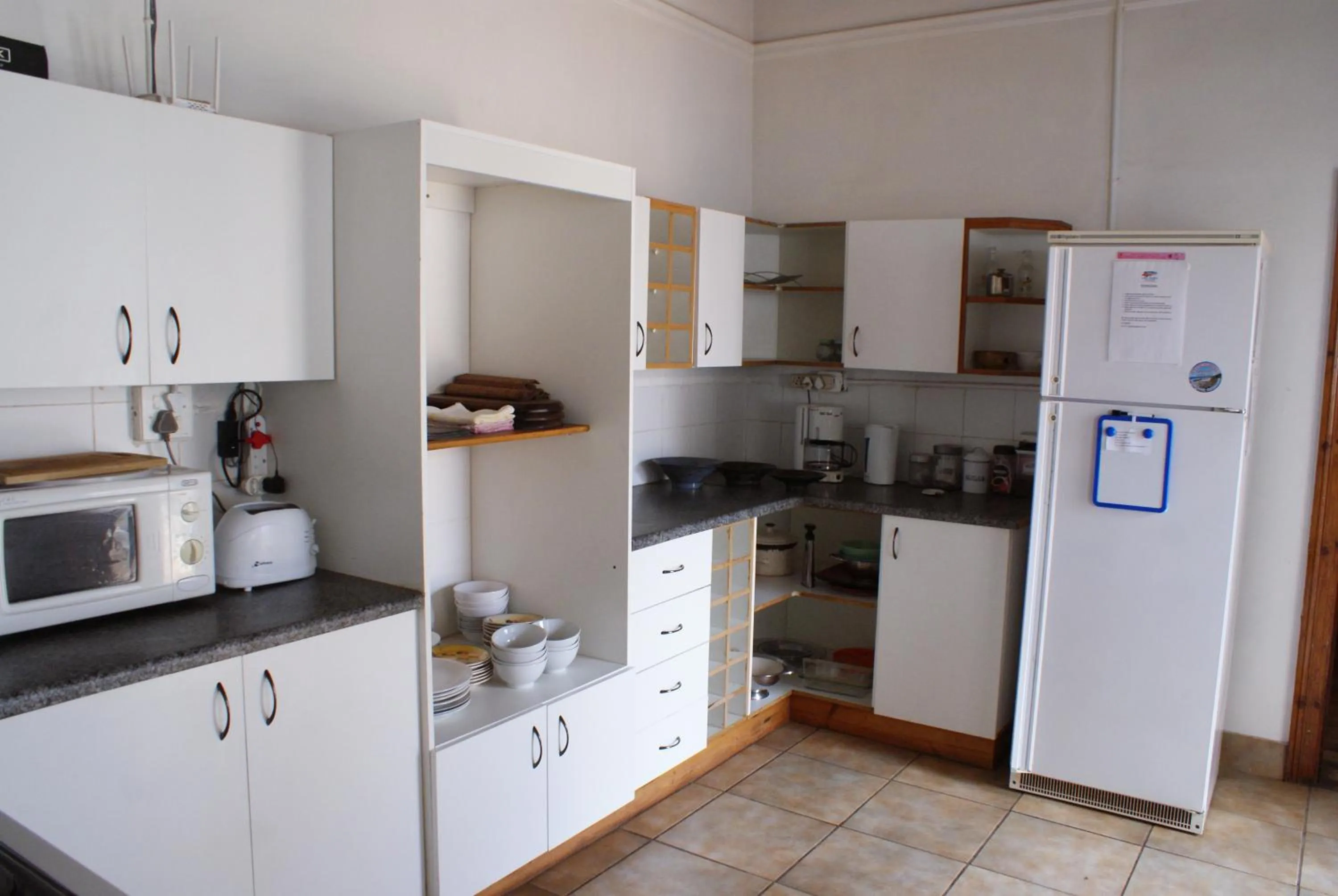 Communal kitchen in Mr Pell's House Self-Catering Accommodation