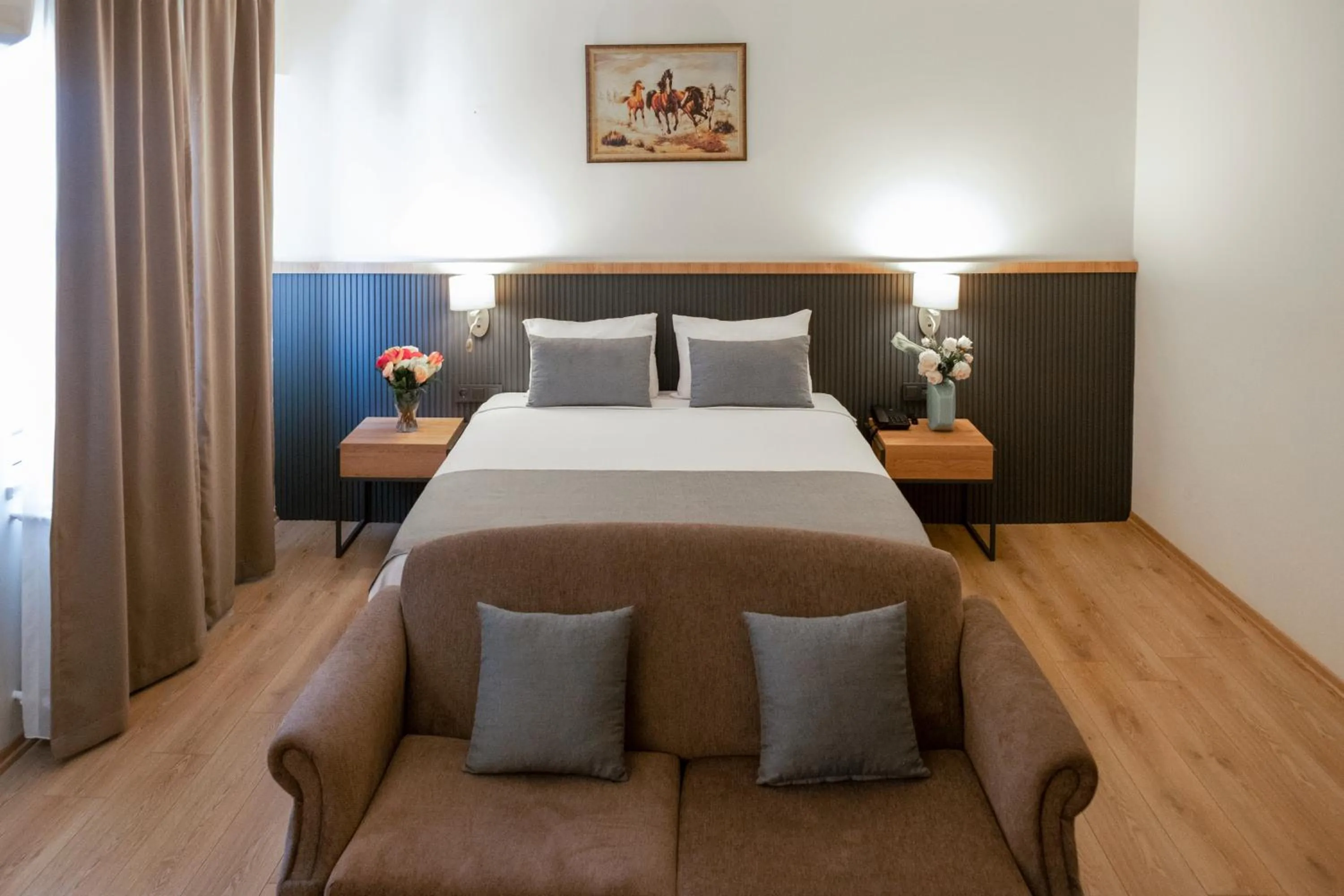 Bed in Grand Keskin Otel