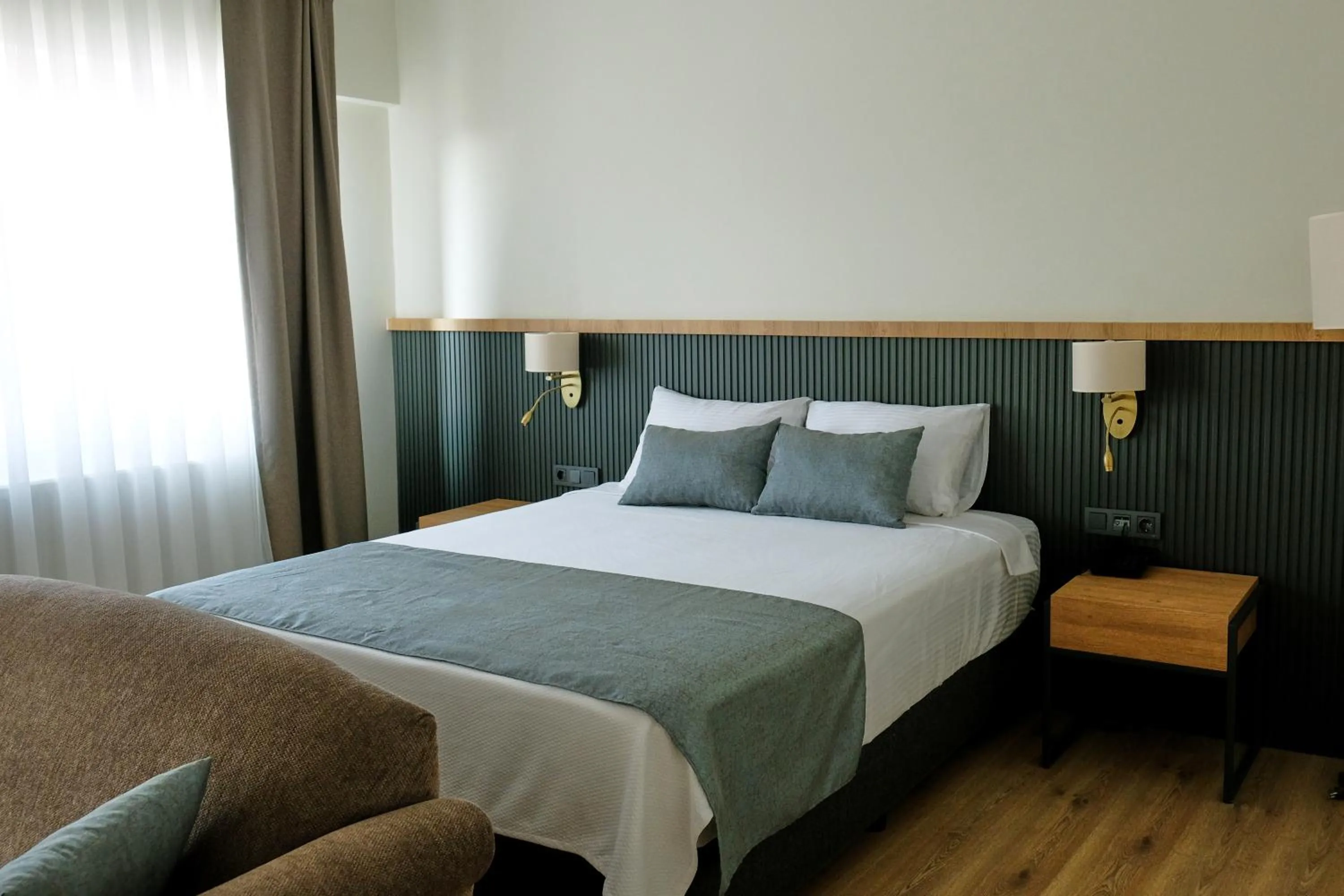 Bed in Grand Keskin Otel