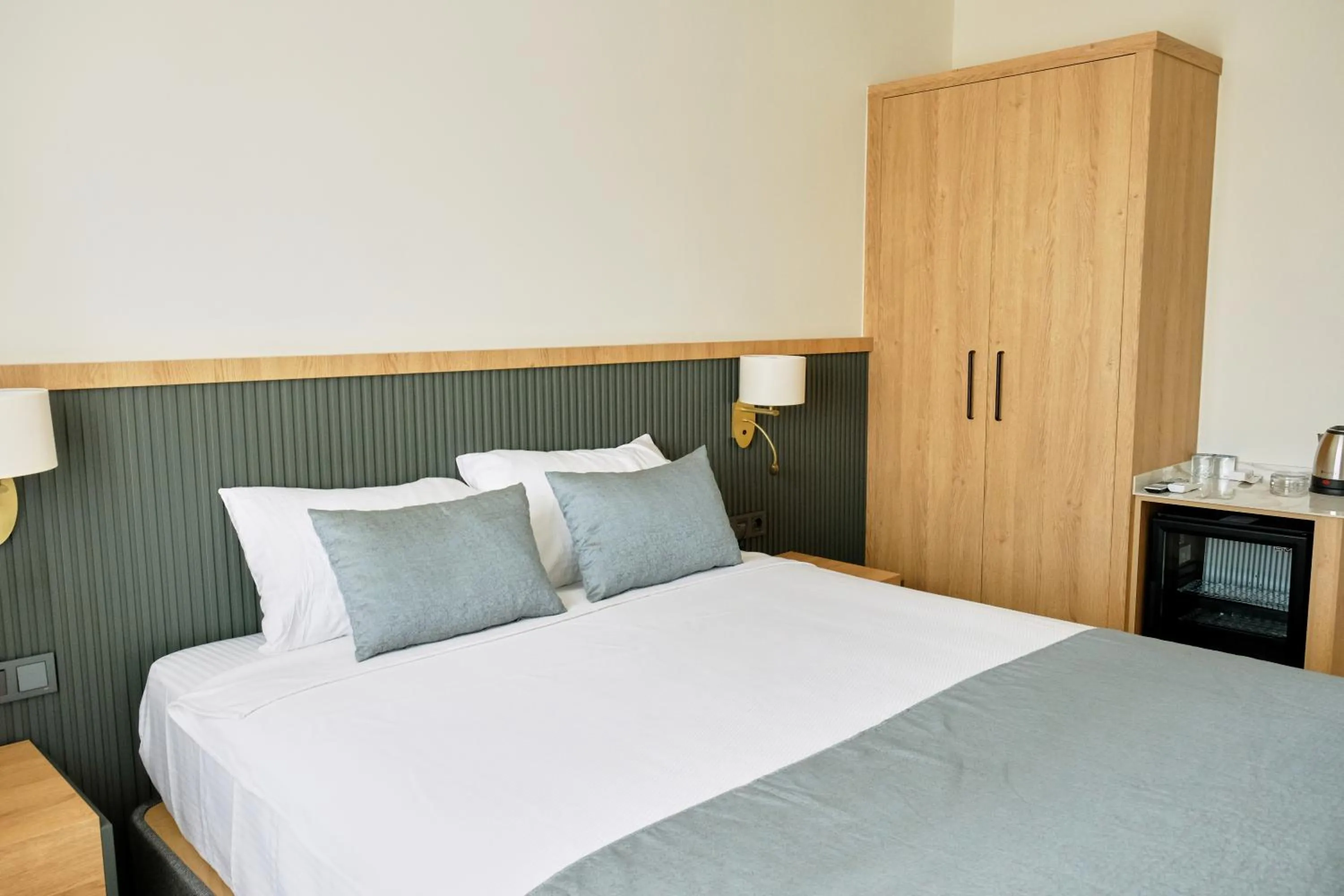 Bed in Grand Keskin Otel