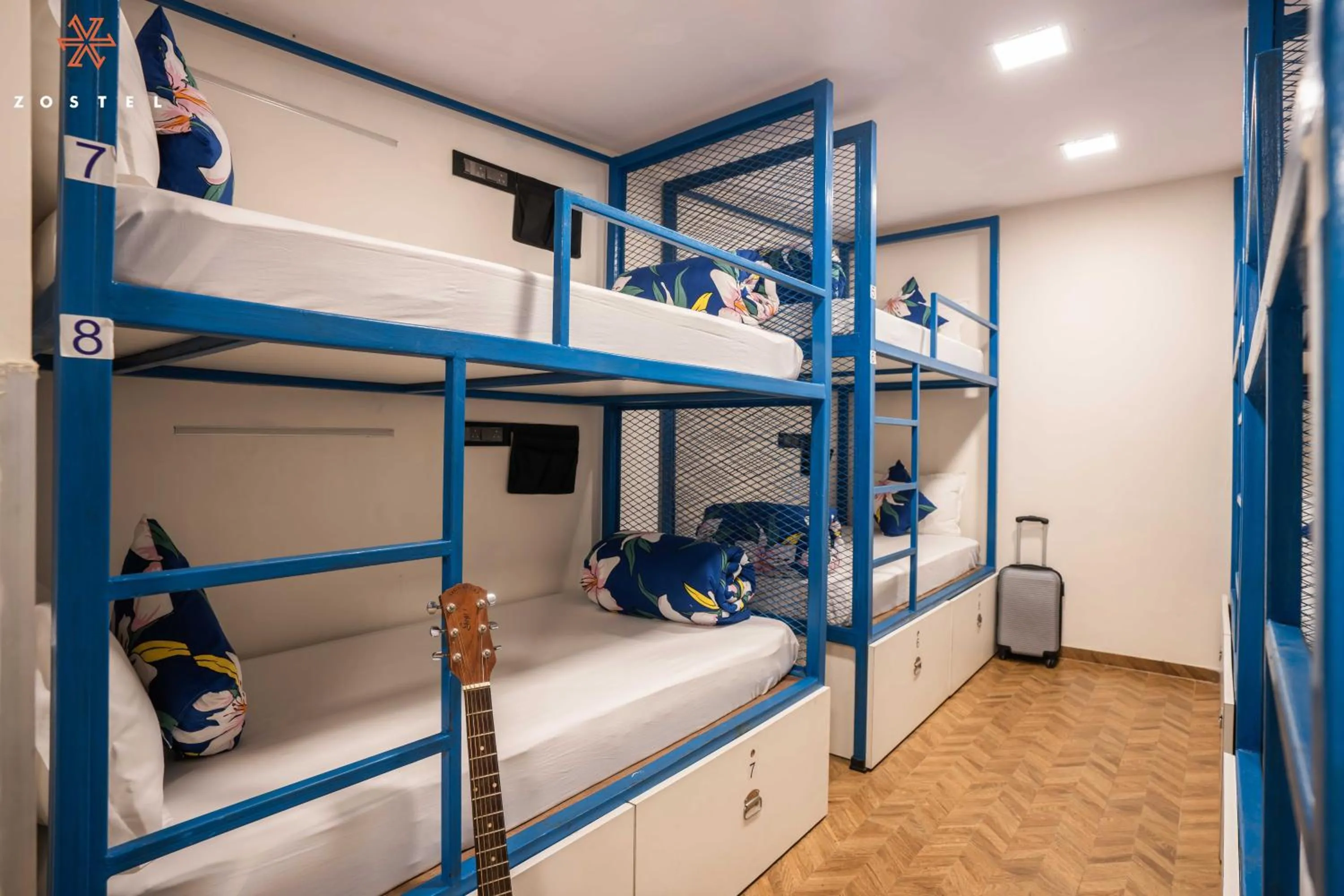 Bed in Zostel Mumbai