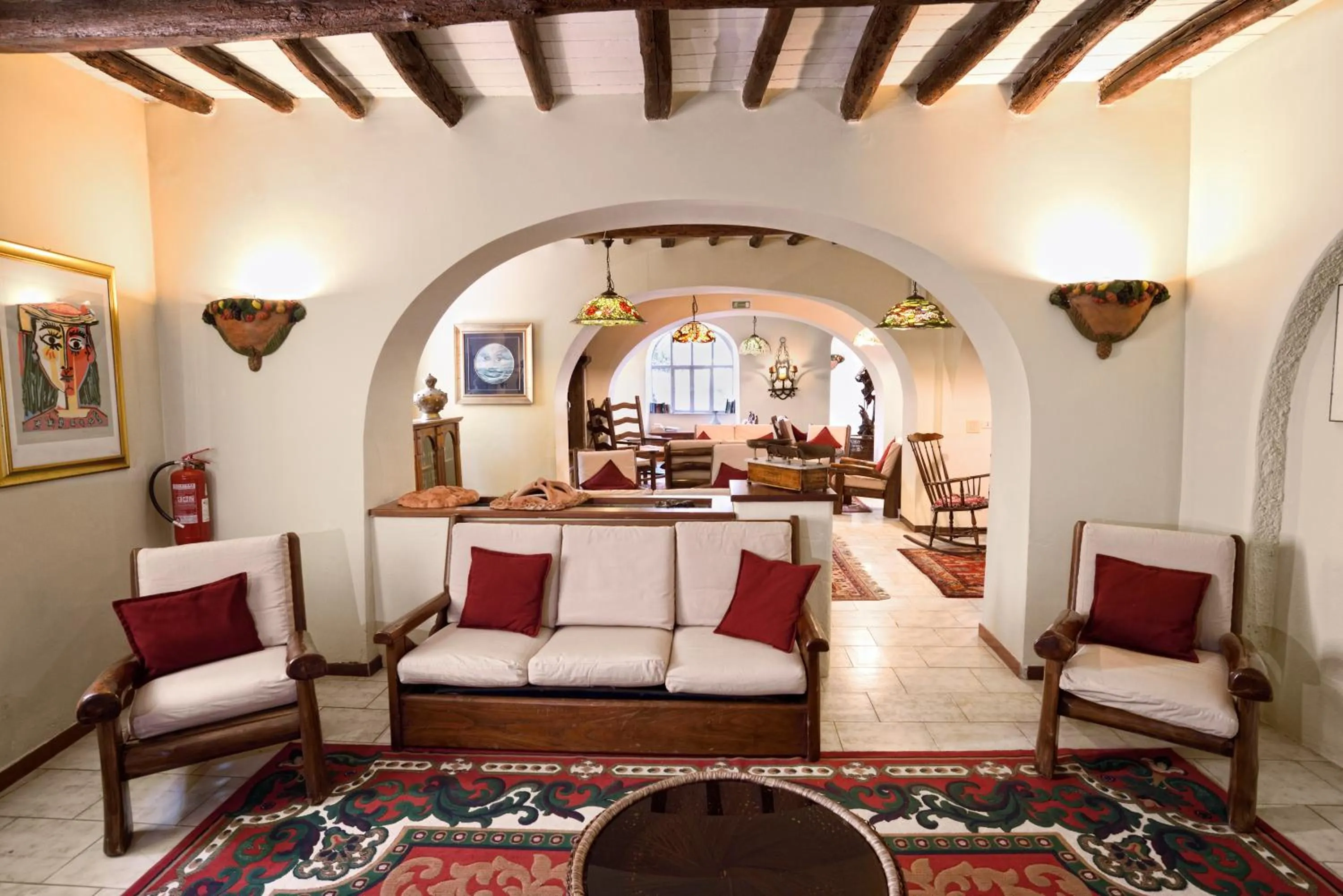 Living room in Gattopardo Park Hotel