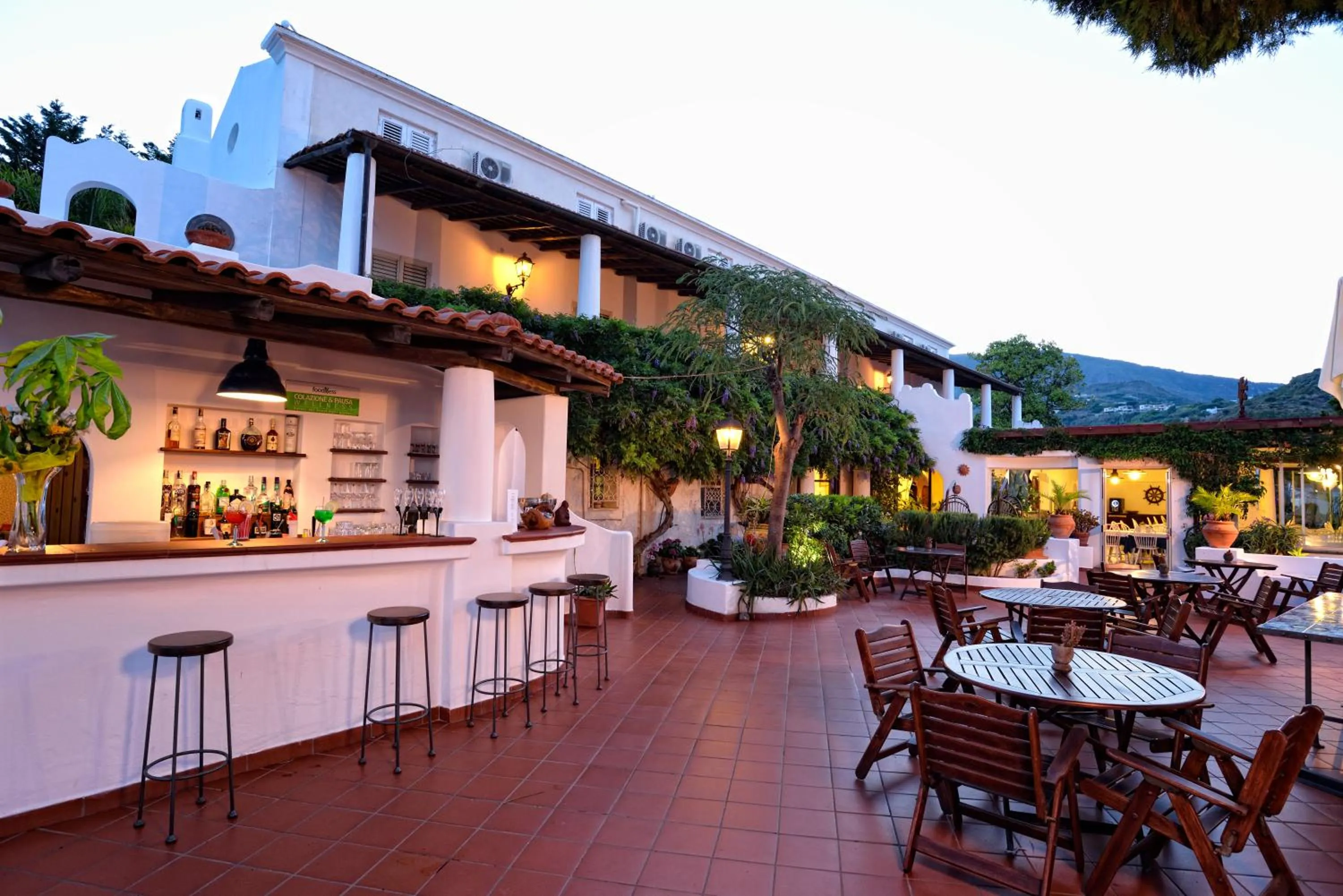 Restaurant/places to eat in Gattopardo Park Hotel