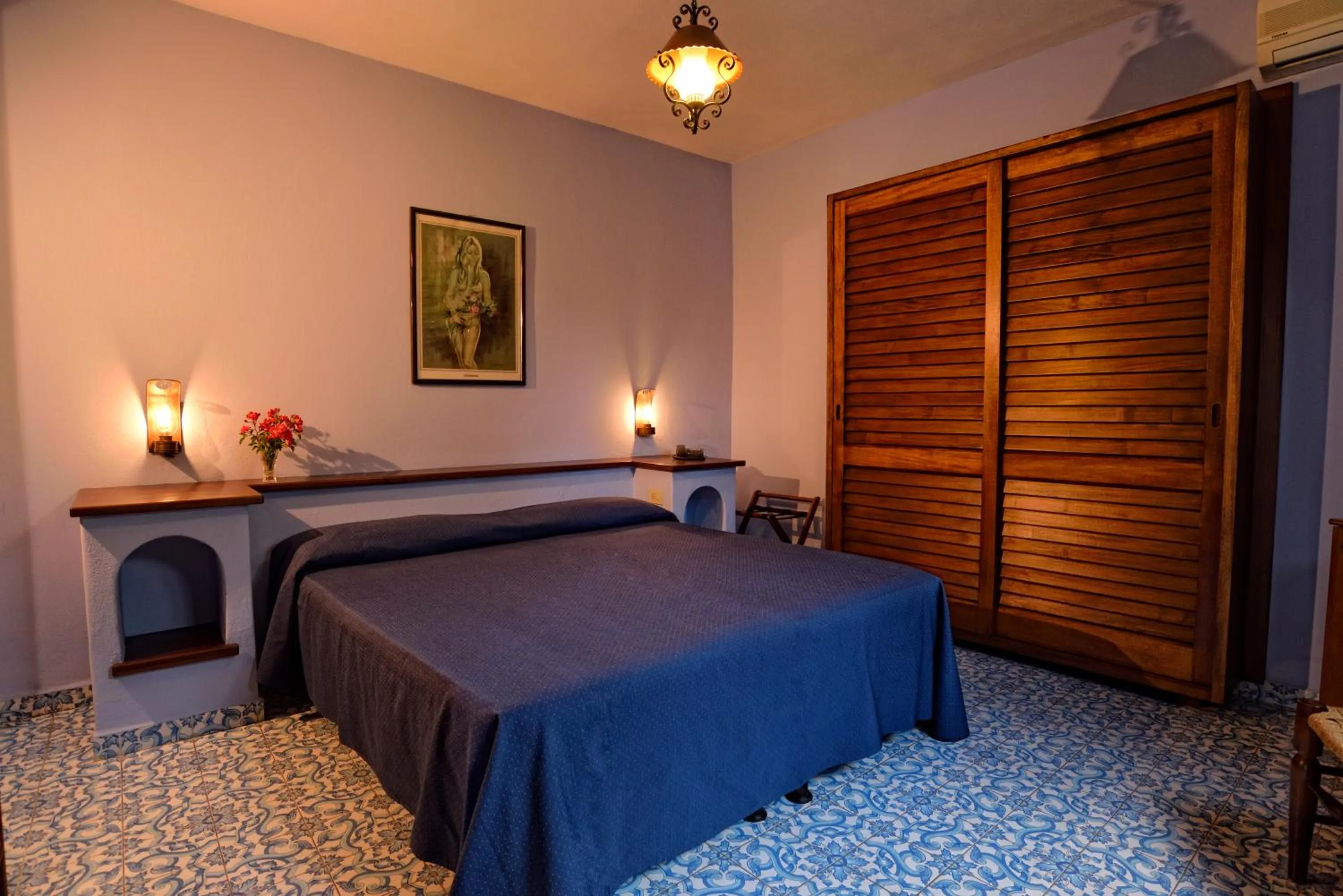 Bed in Gattopardo Park Hotel