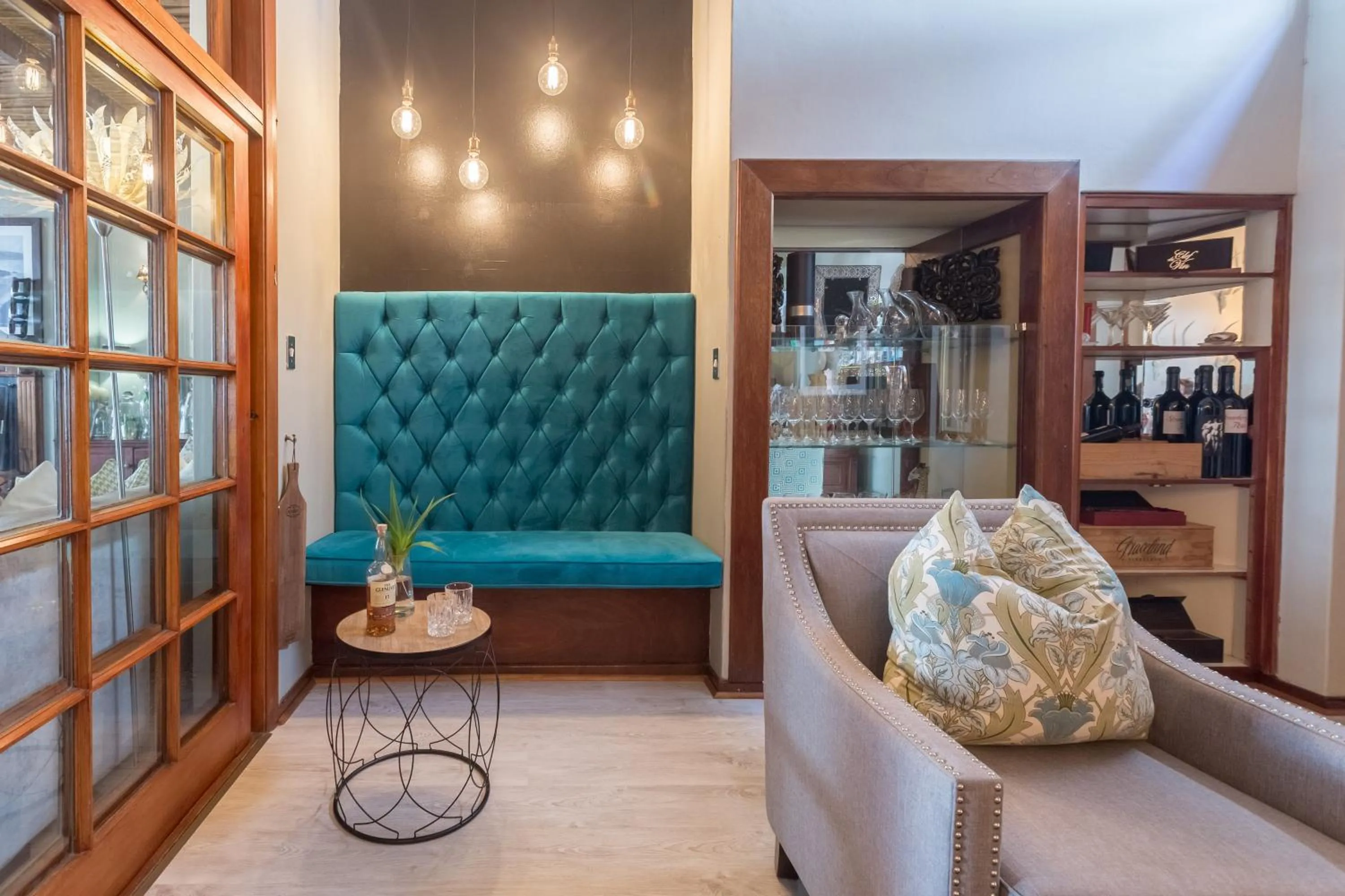 Seating area in Lairds Lodge Country Estate