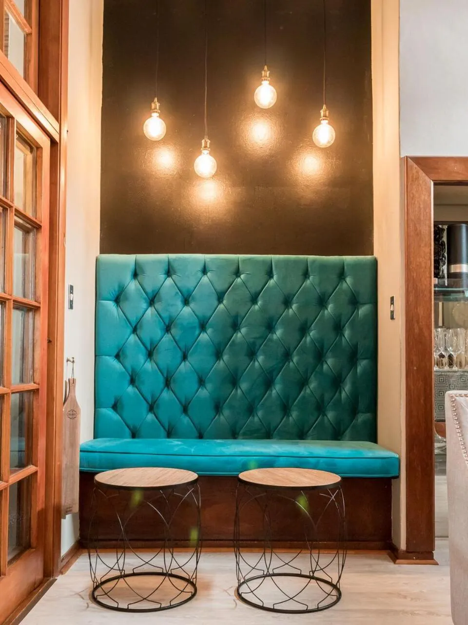 Seating area in Lairds Lodge Country Estate