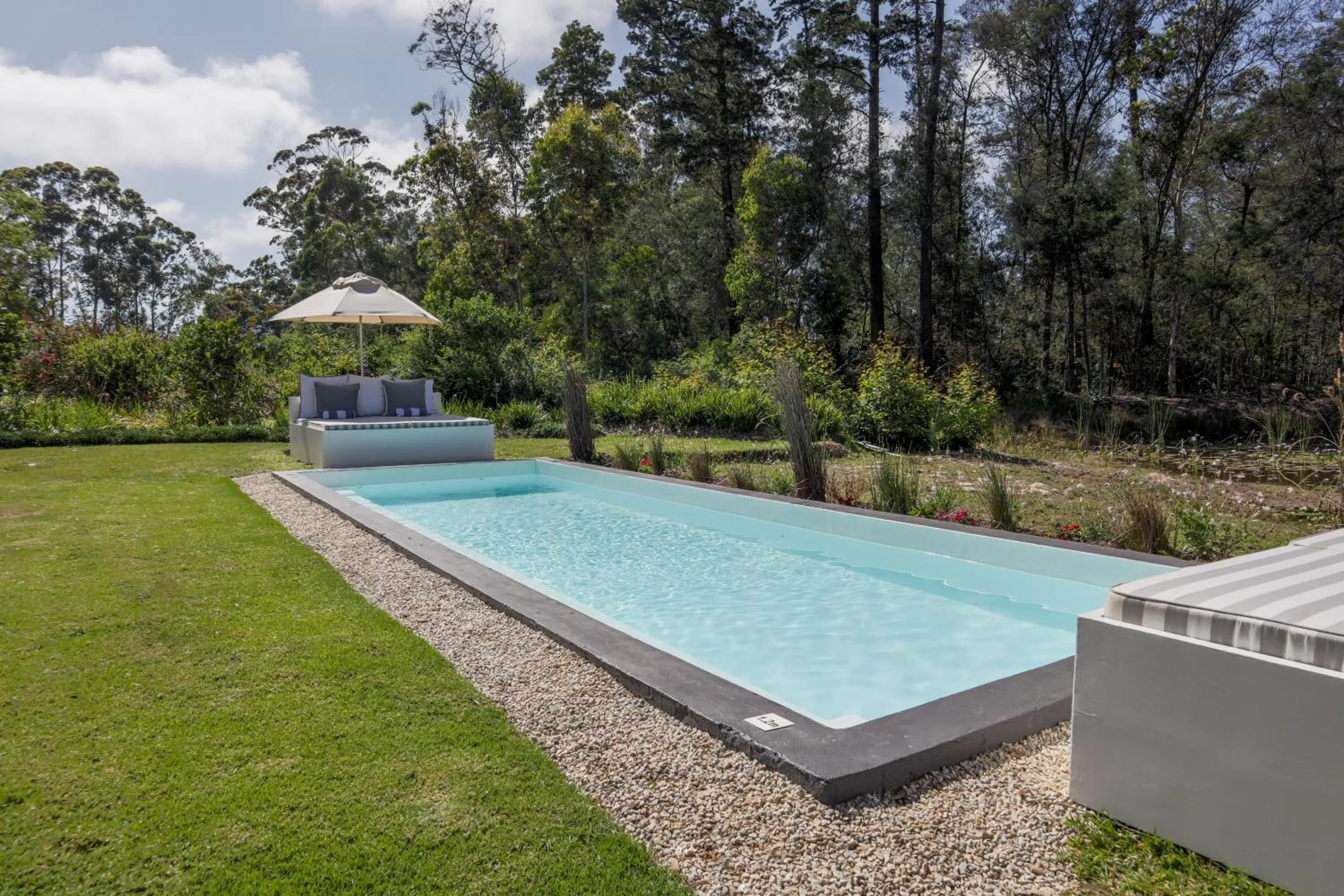 Swimming pool in Lairds Lodge Country Estate