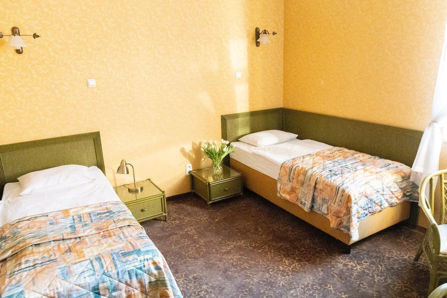 Bed in Hotel Calisia