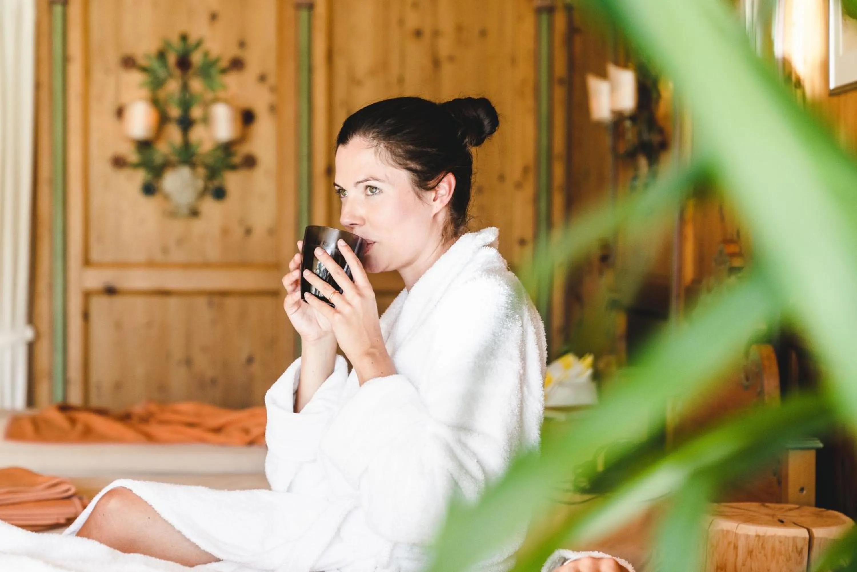 Swimming pool in Traumhotel Alpina Superior