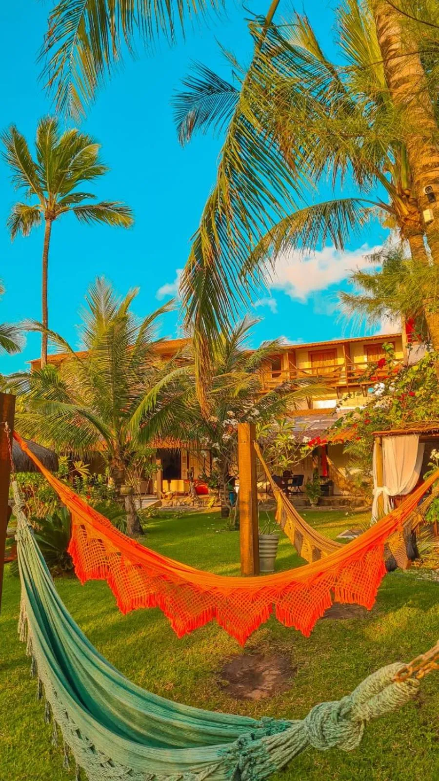 Garden in Pousada Maraoka