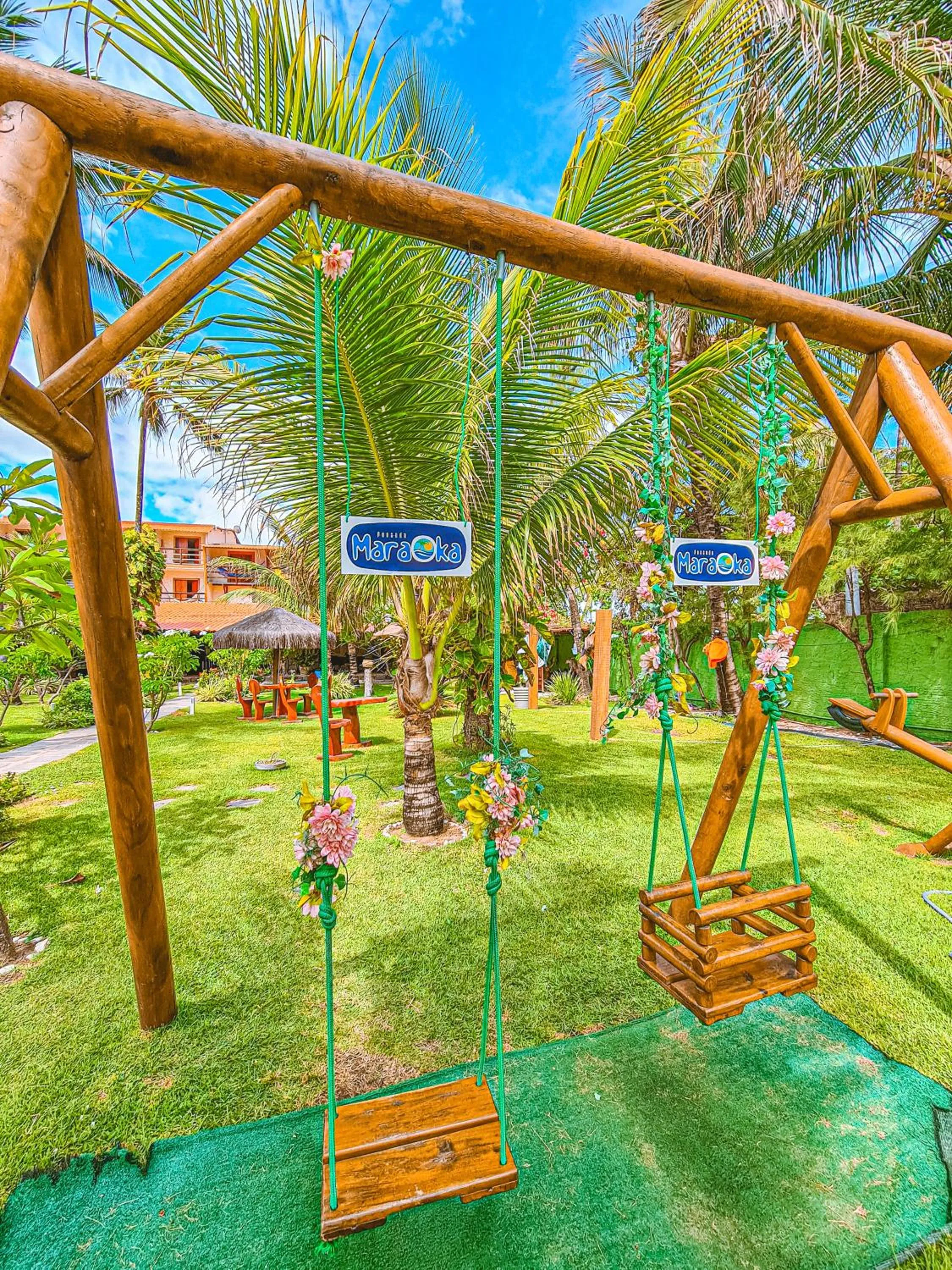 Garden in Pousada Maraoka