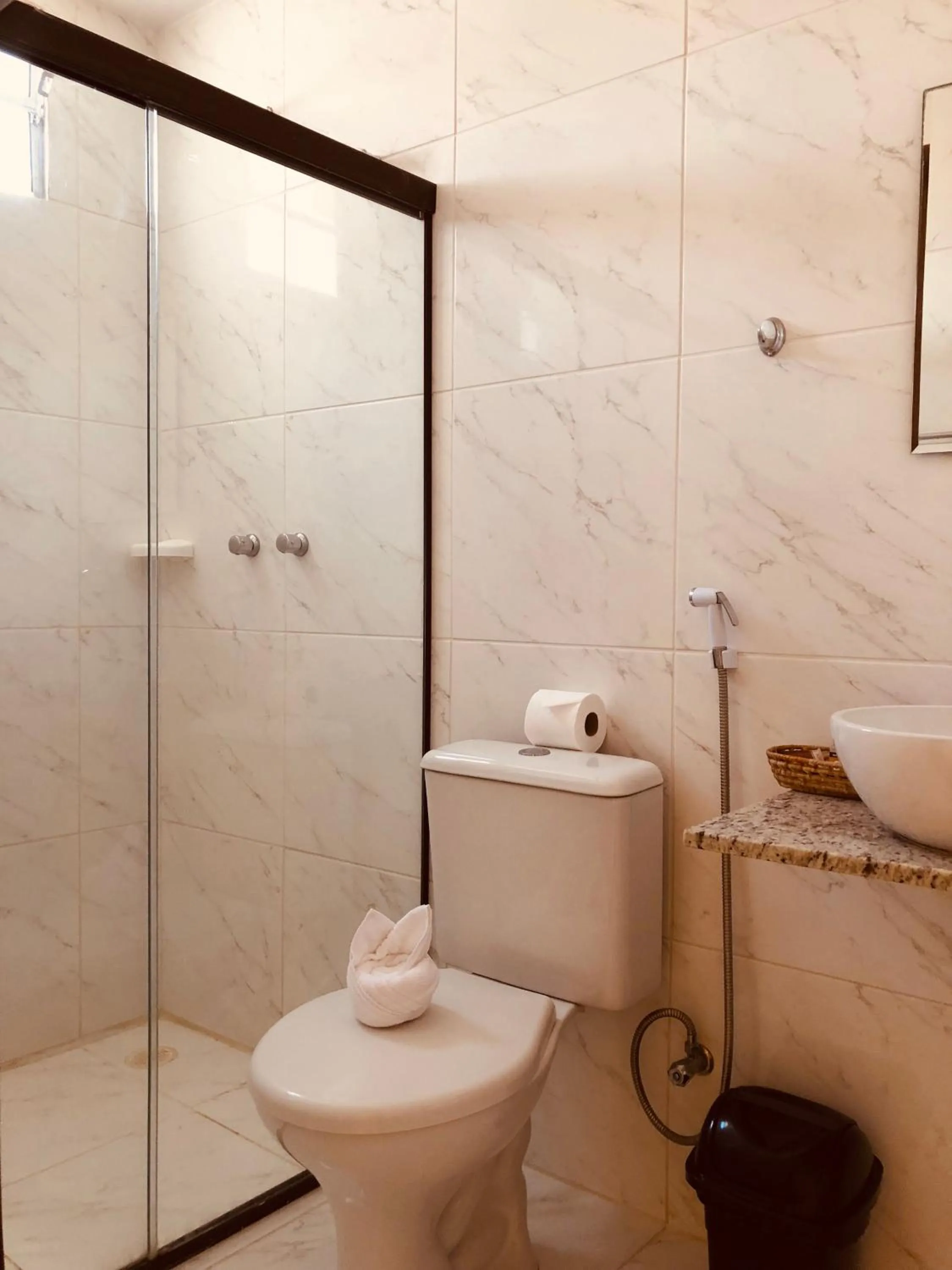 Shower in Pousada Maraoka