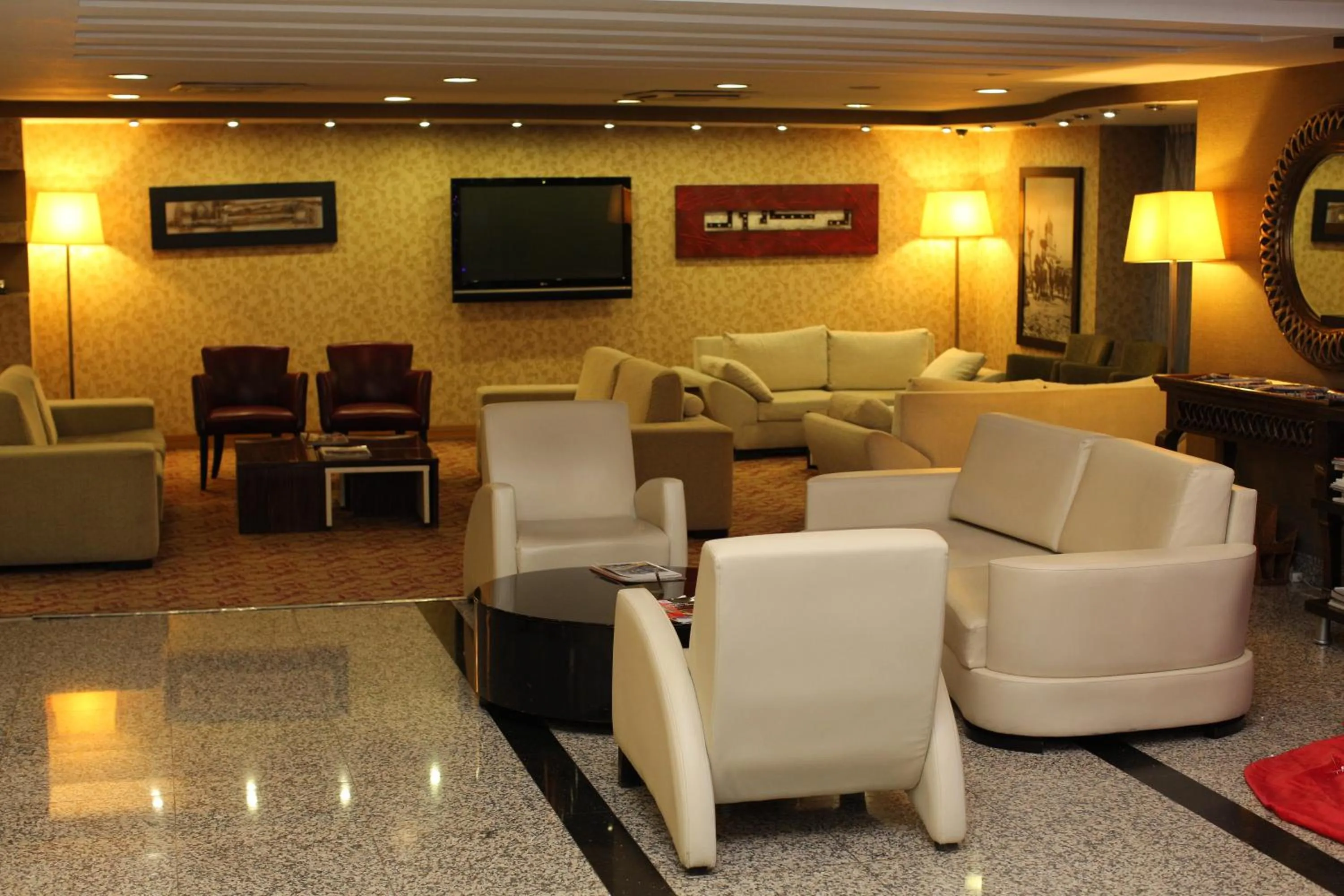 On site in Emir Royal Hotel