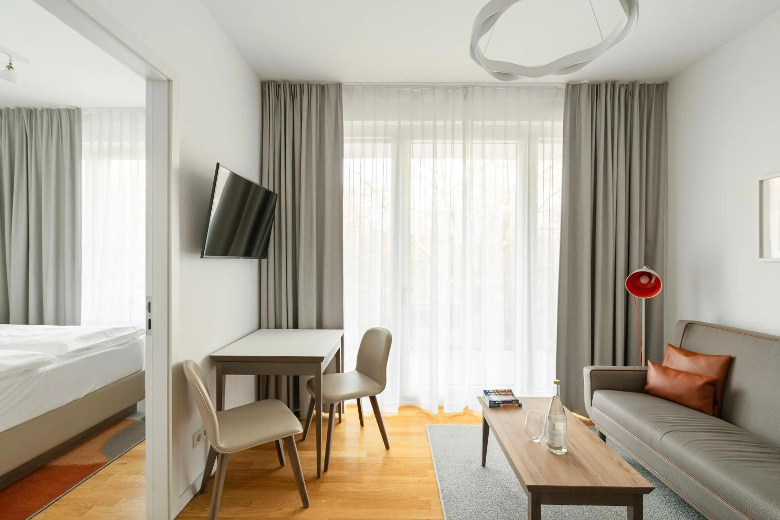 TV and multimedia, Bed in HighPark Berlin am Potsdamer Platz