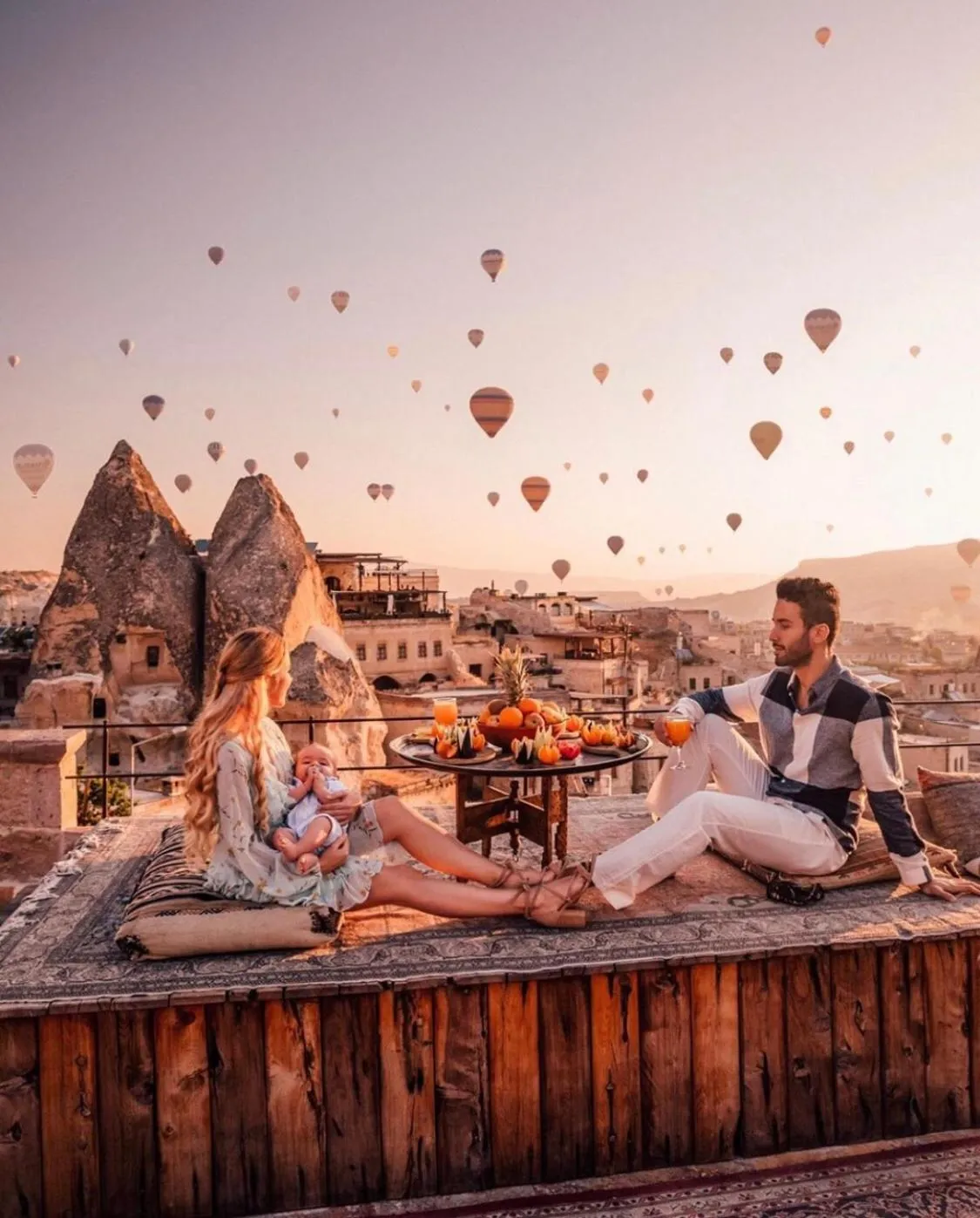 People in Sultan Cave Suites