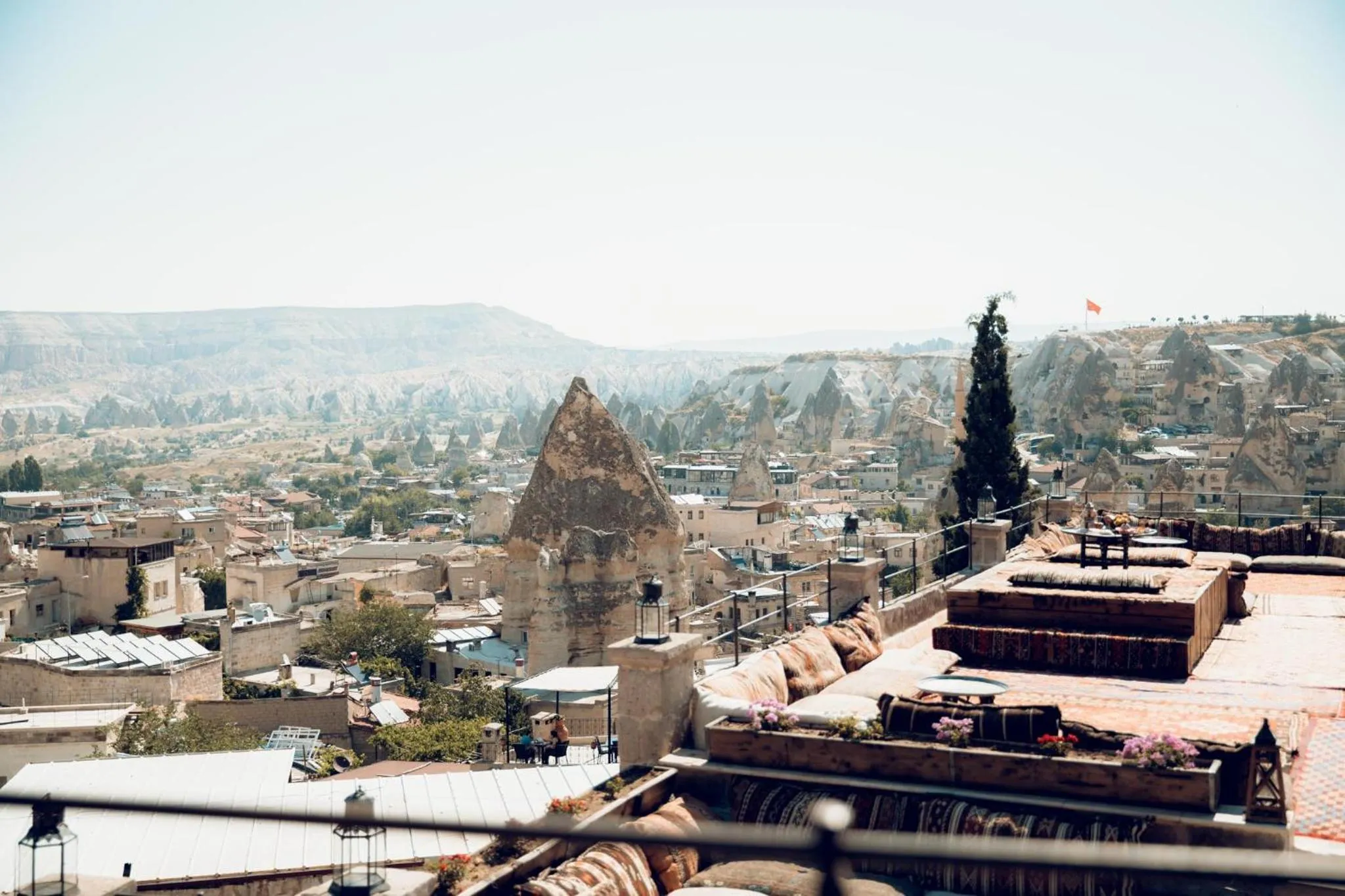 Bird's eye view in Sultan Cave Suites