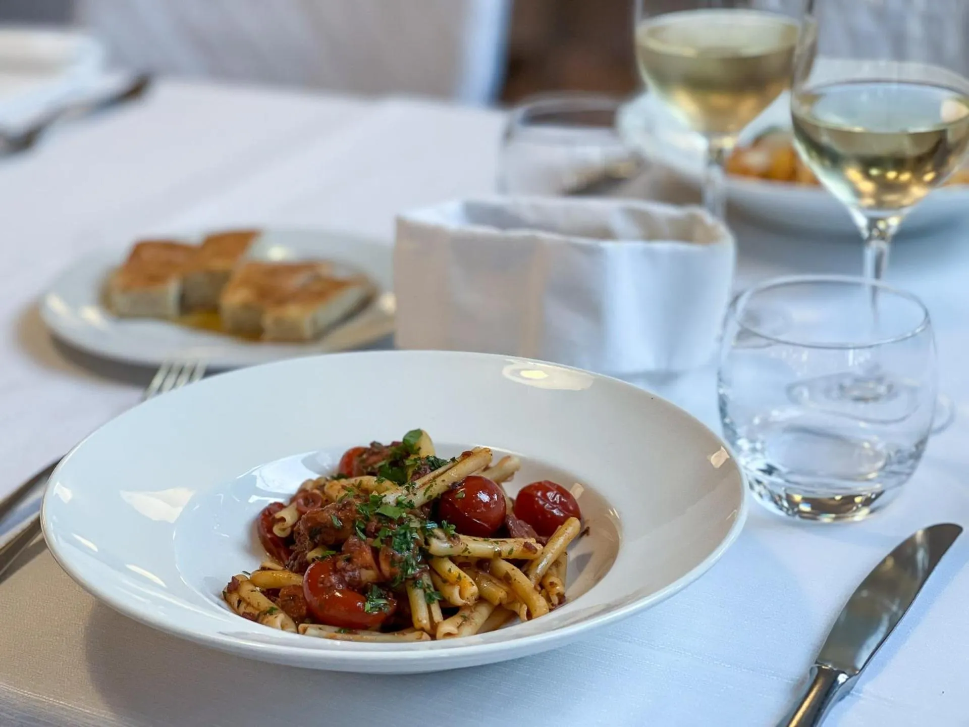 Dinner in Hotel Brigantino