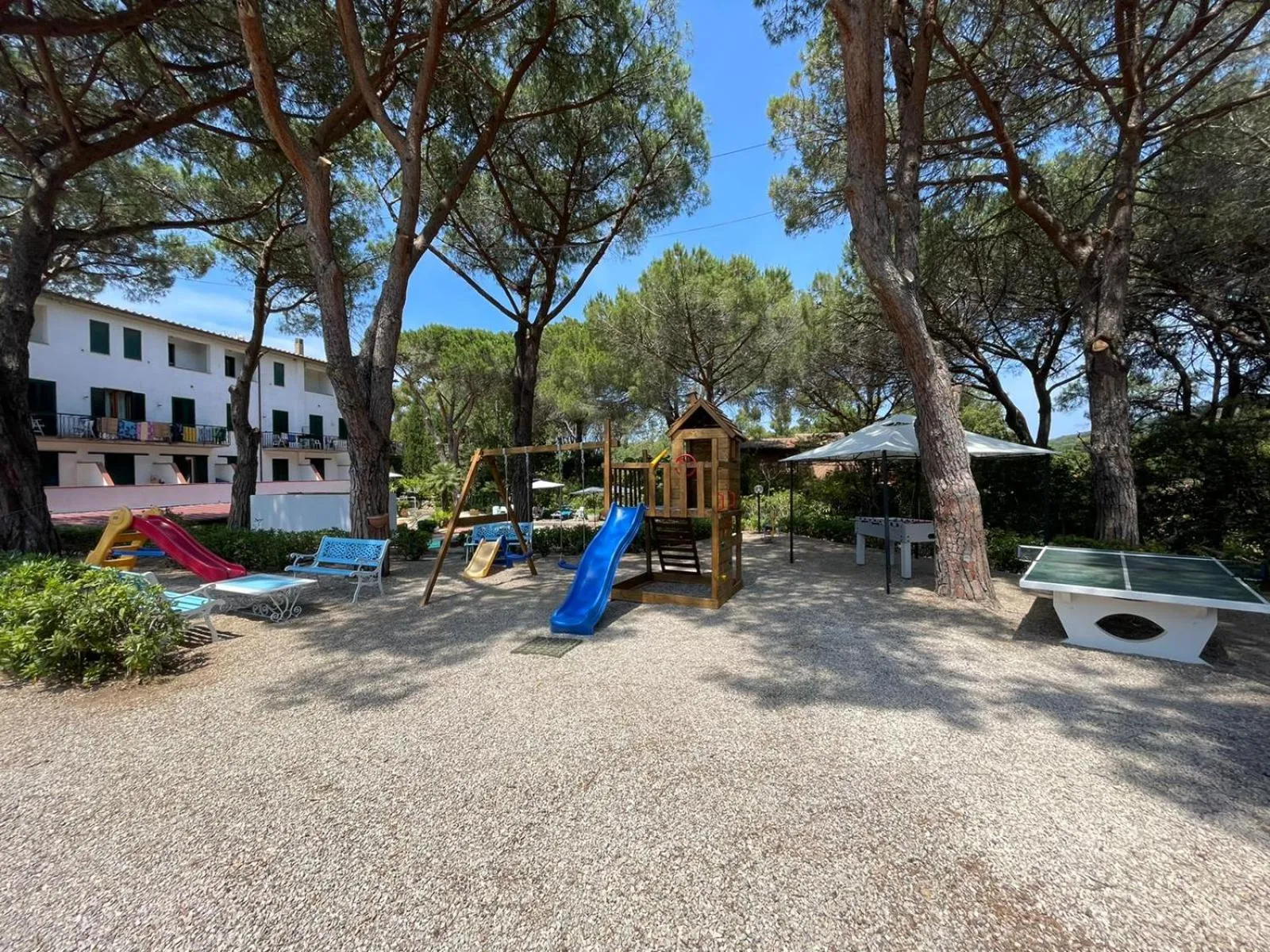 Children play ground in Hotel Brigantino