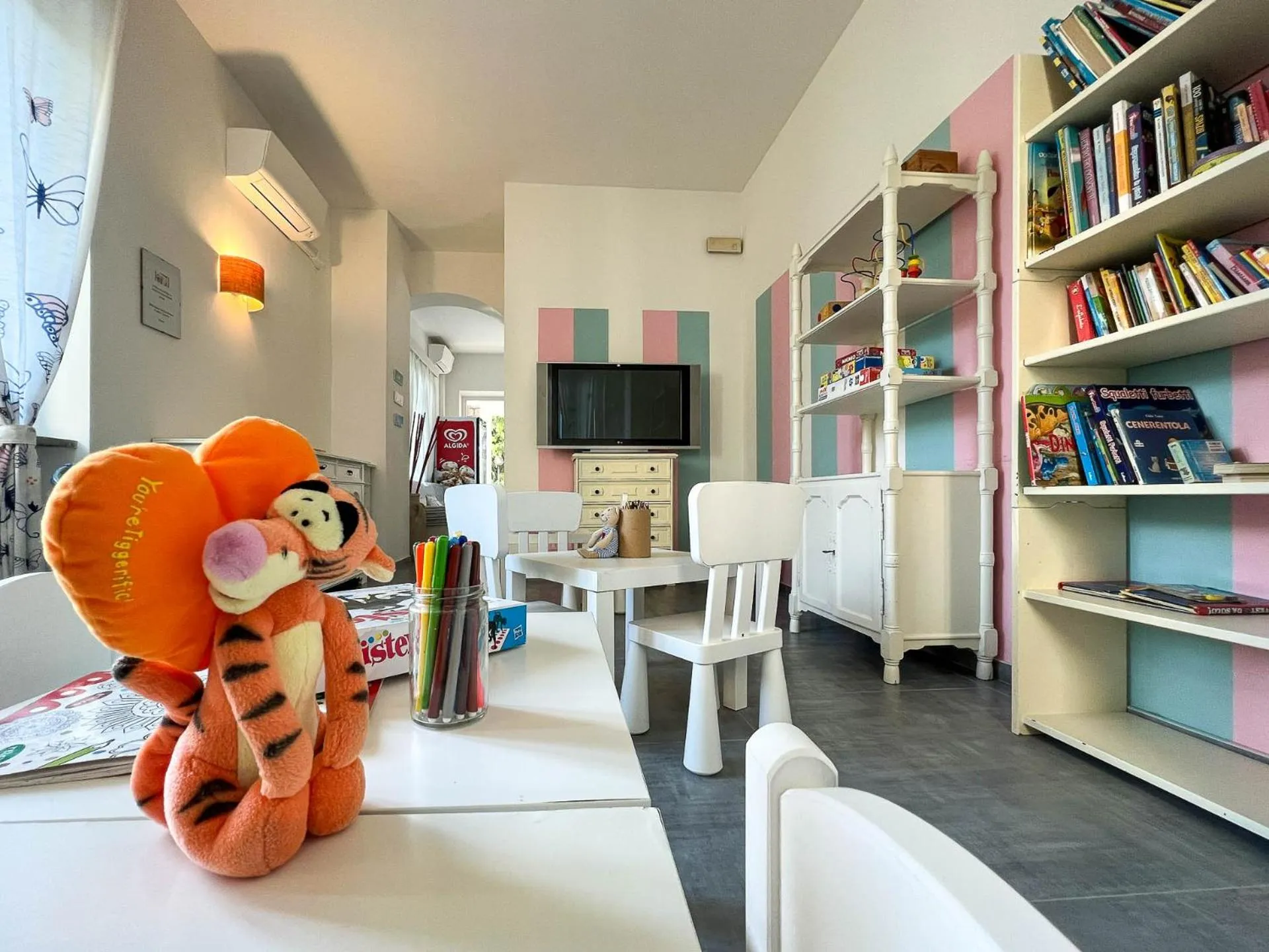 Children play ground in Hotel Brigantino