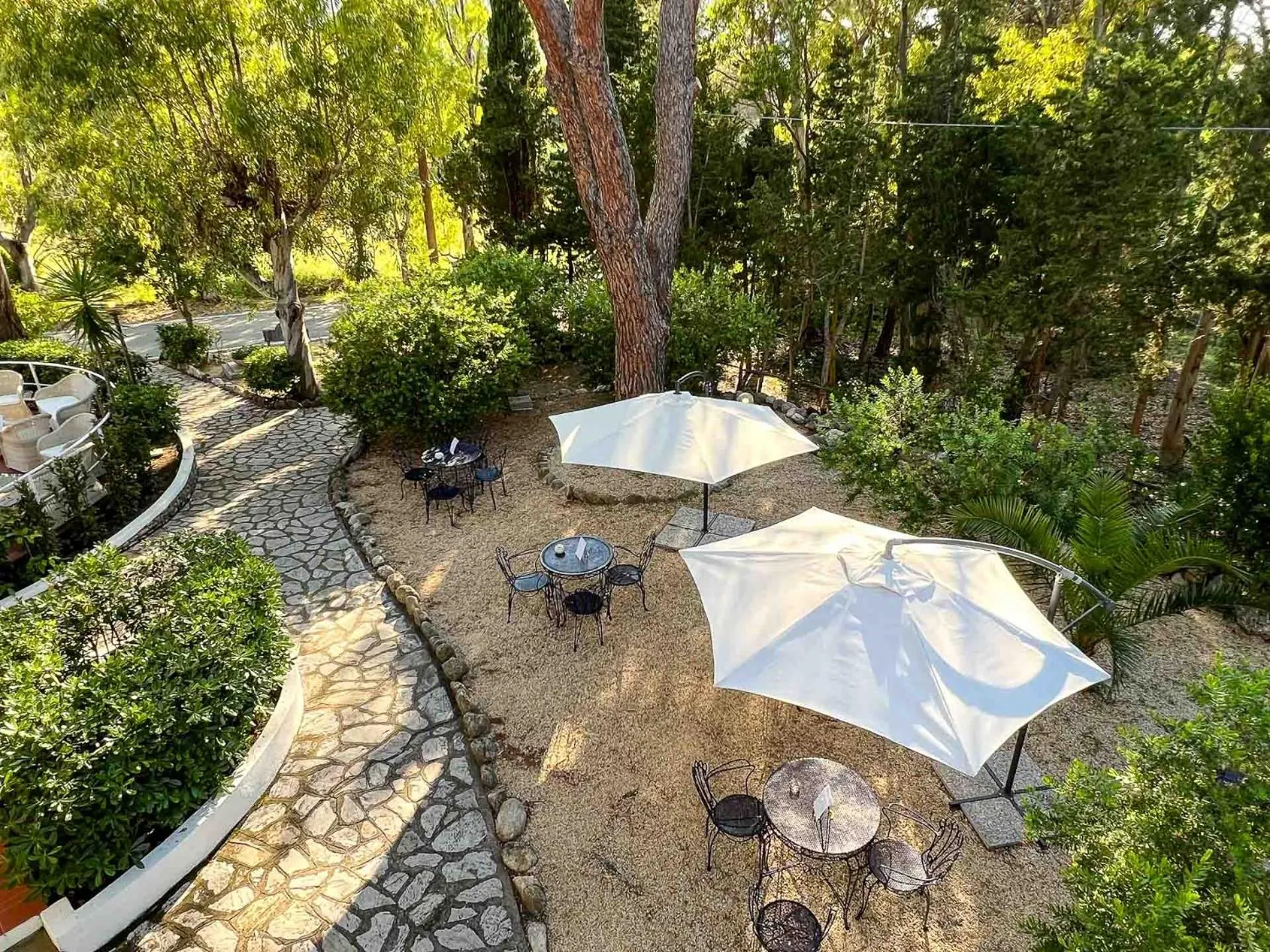 Garden in Hotel Brigantino