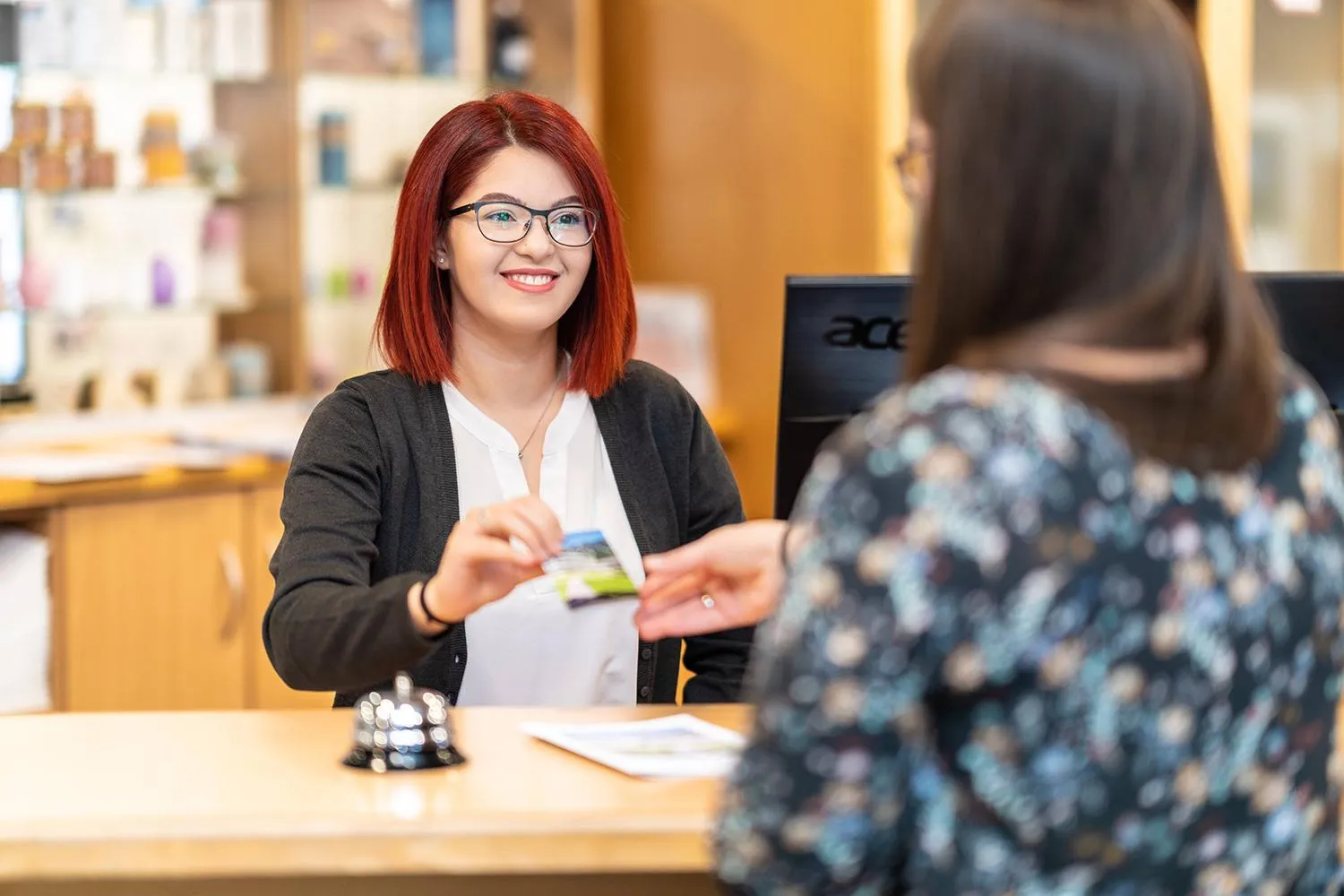 Lobby or reception in Parkhotel Hirschwang